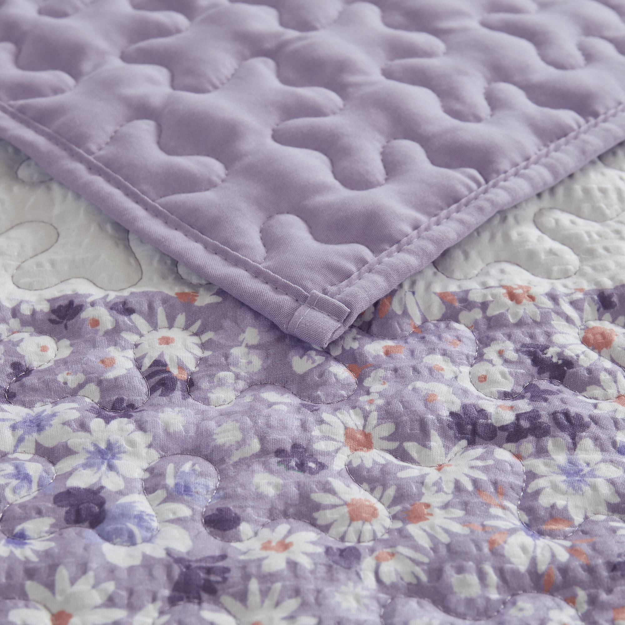Caralie 4-Piece Seersucker Quilt Set with Throw Pillow - Image 41