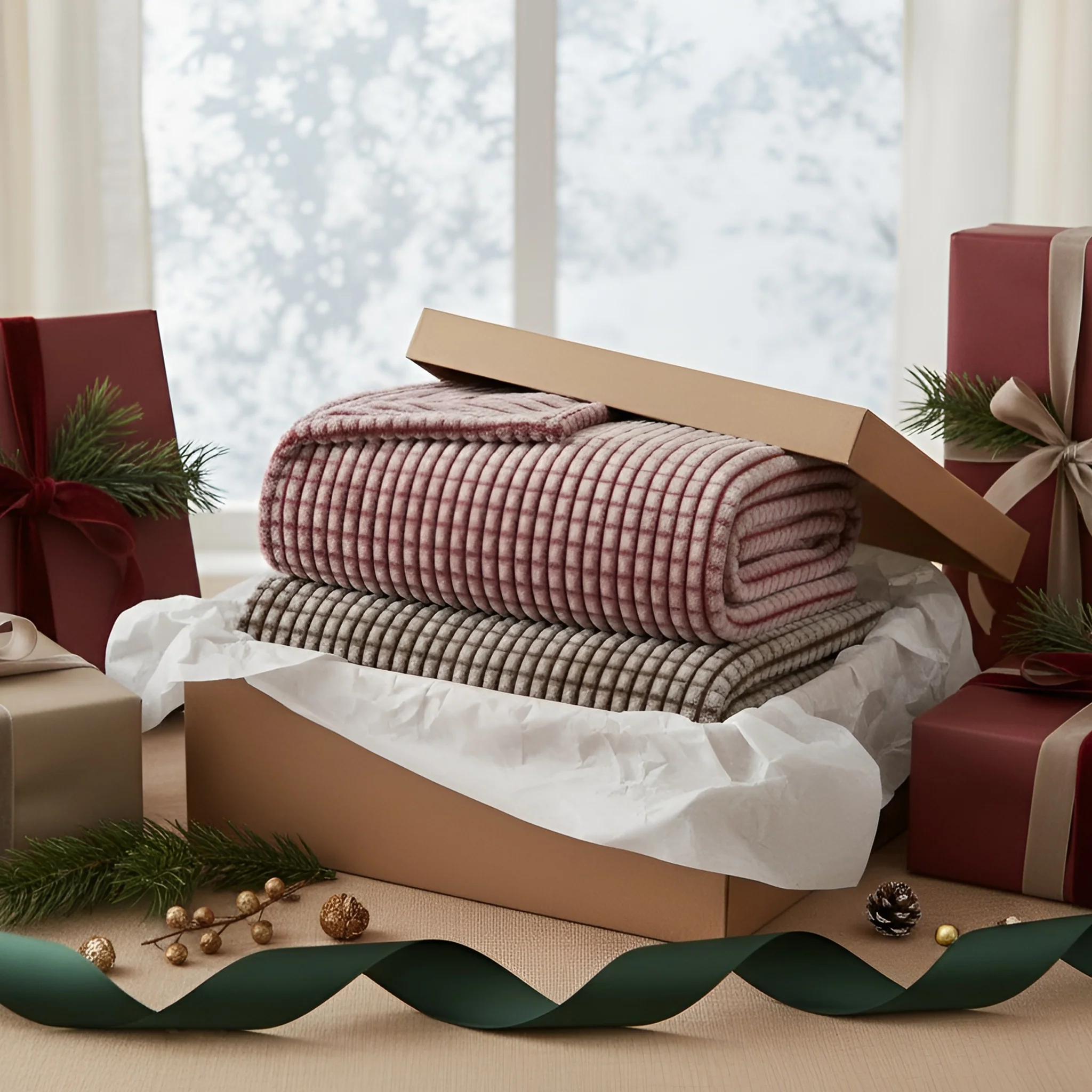 Carved Plush Blanket - Image 3