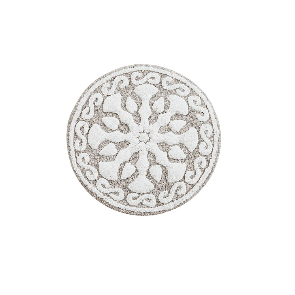 Casablanca Medallion Cotton Tufted Bath Rug - Image 10