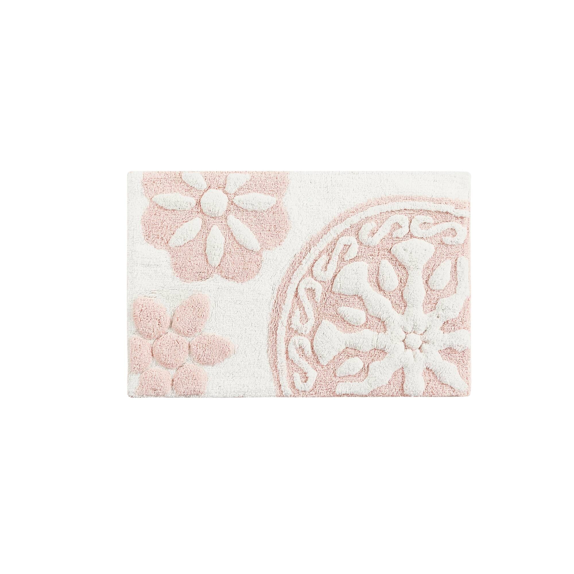 Casablanca Medallion Cotton Tufted Bath Rug - Image 31