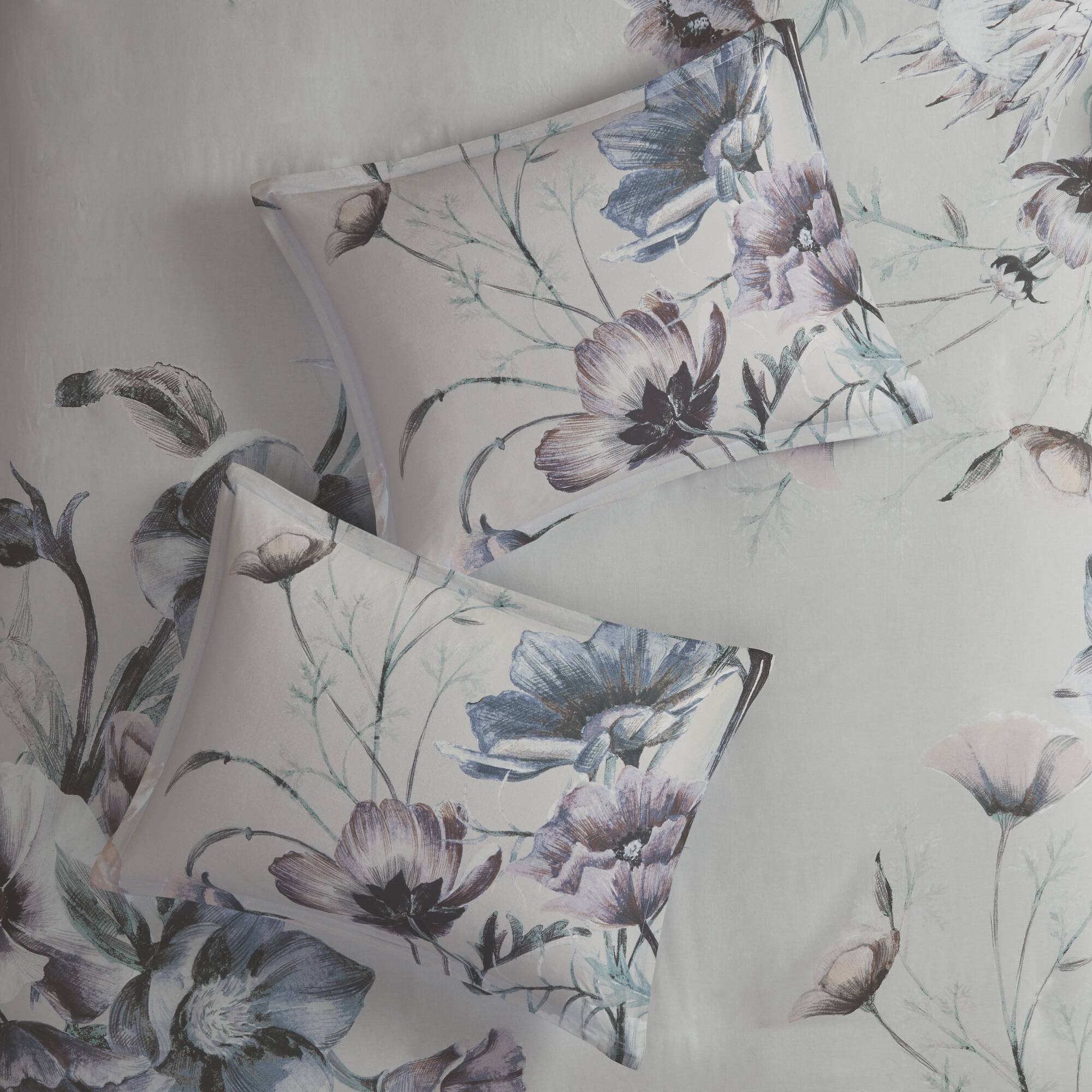 Cassandra 3-Piece Cotton Printed Duvet Cover Set - Image 15