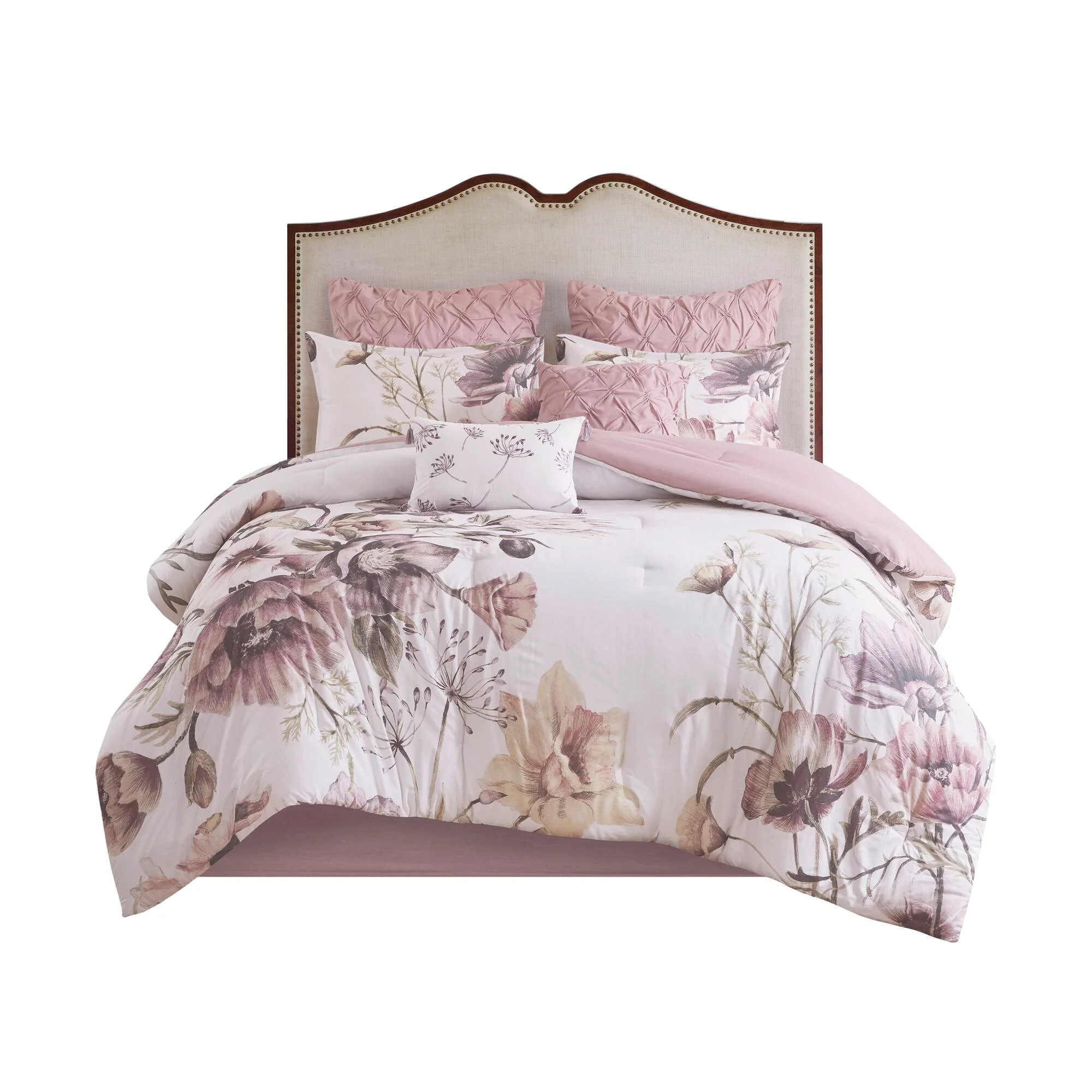 Cassandra 8-Piece Cotton Printed Comforter Set - Image 28
