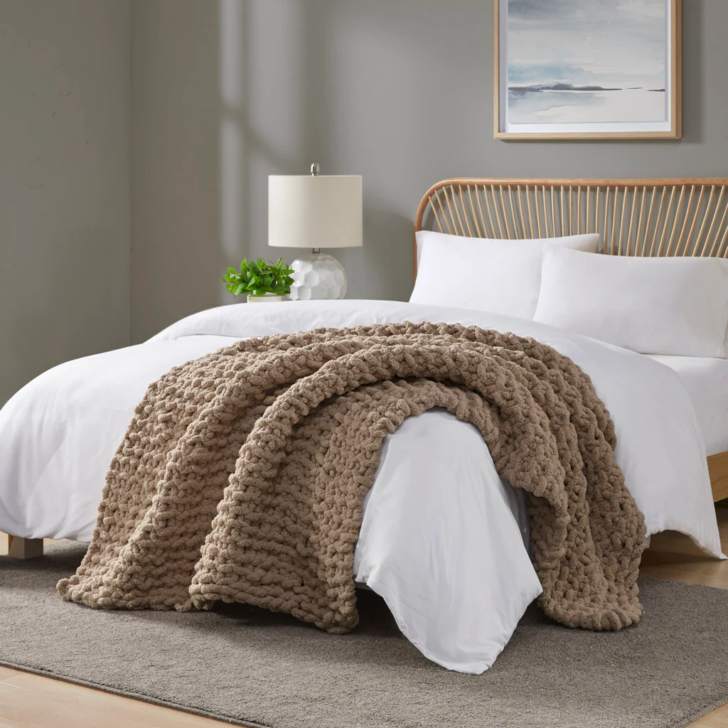 Chenille Chunky Knit Throw - Image 13