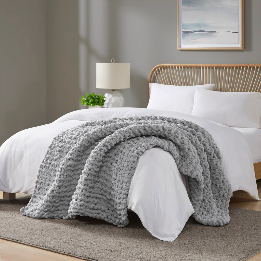 Chenille Chunky Knit Throw - Image 14