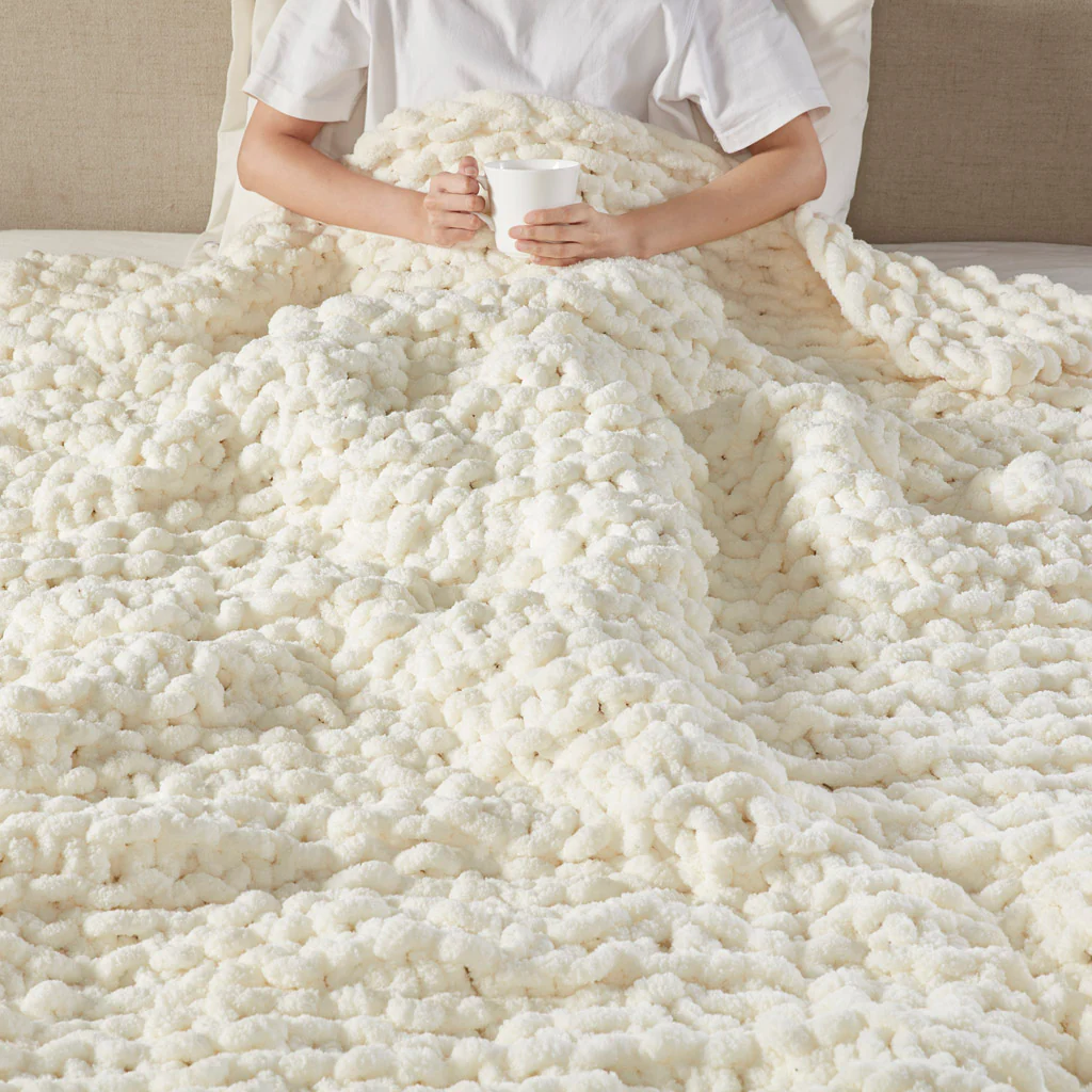 Chenille Chunky Knit Throw - Image 17