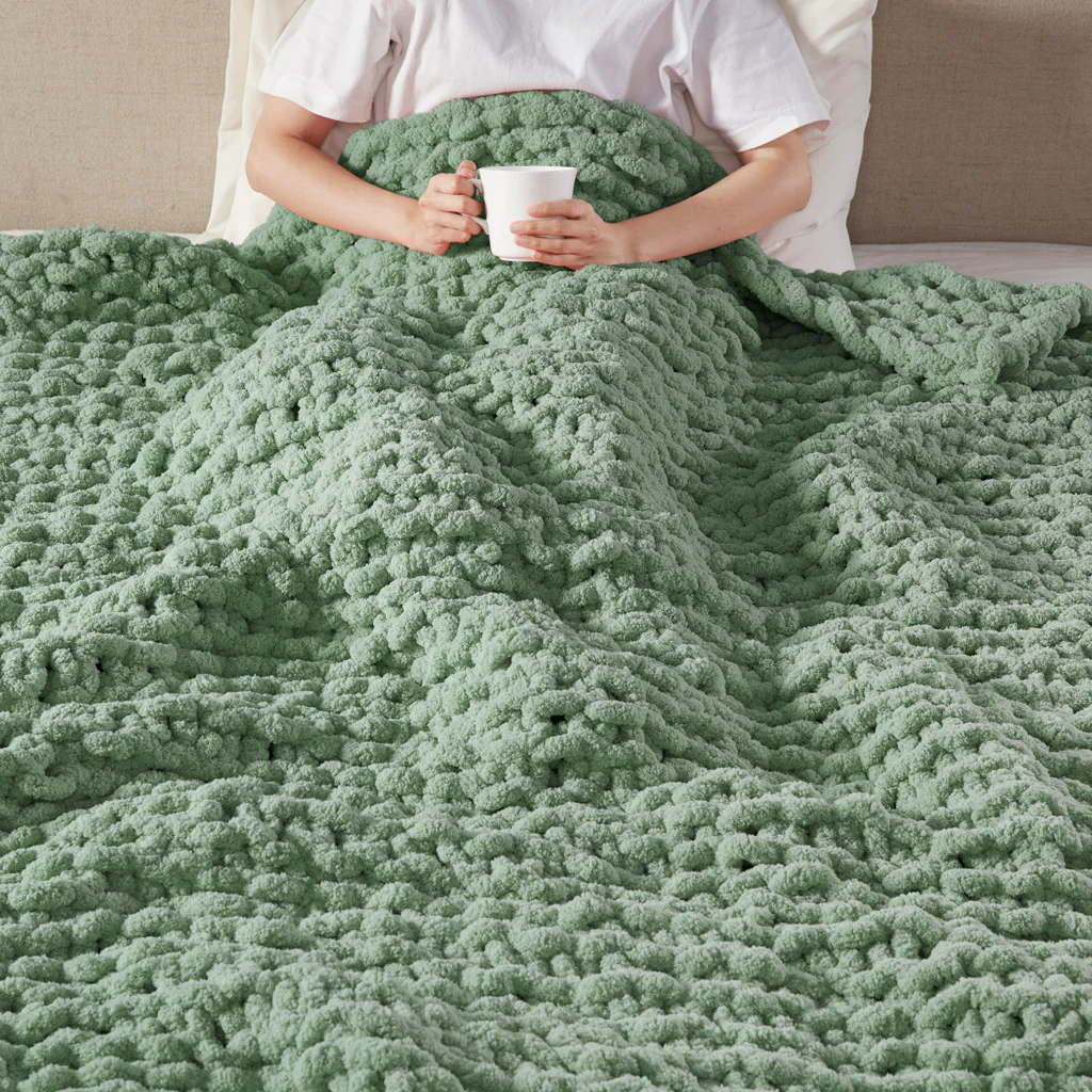 Chenille Chunky Knit Throw - Image 19