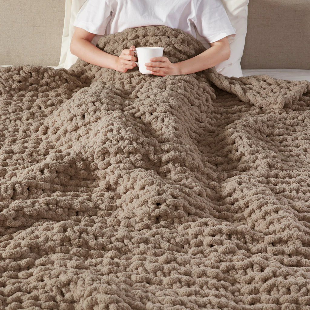 Chenille Chunky Knit Throw - Image 20