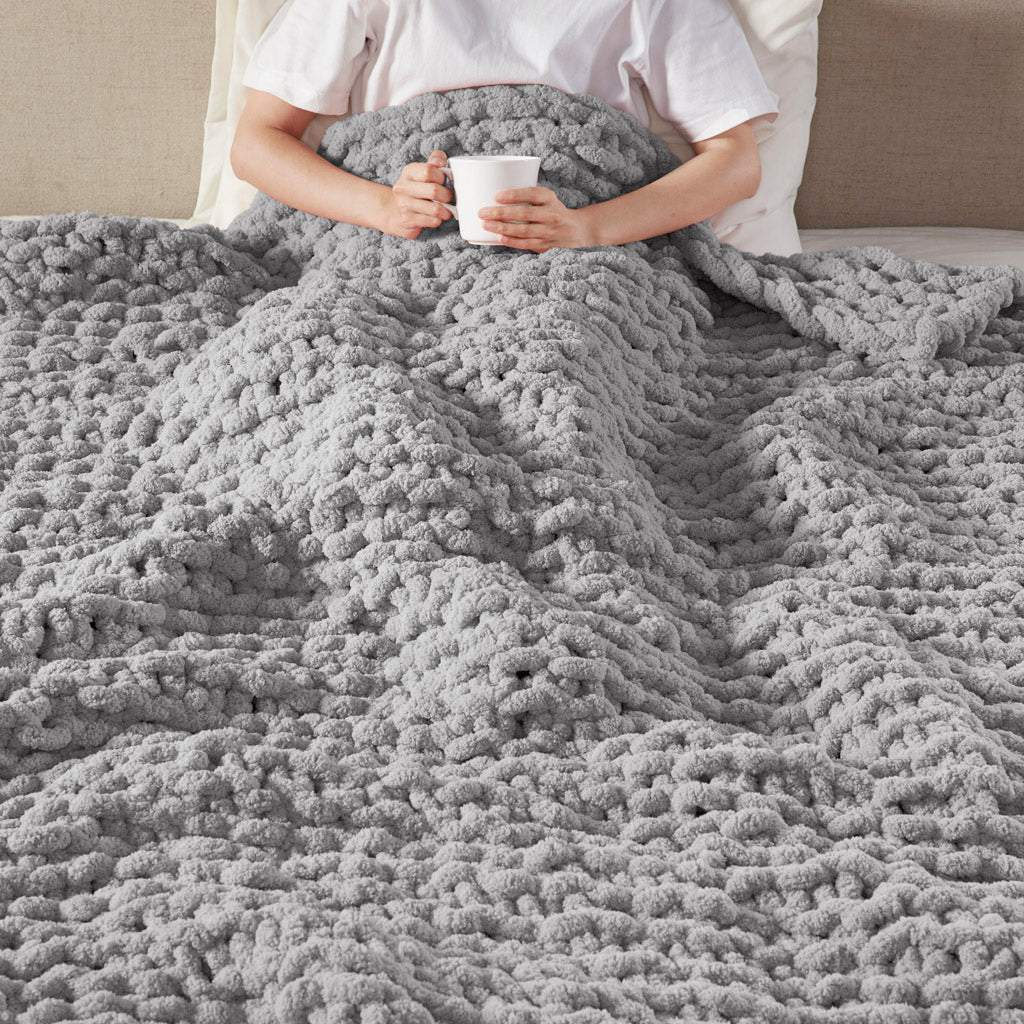 Chenille Chunky Knit Throw - Image 21