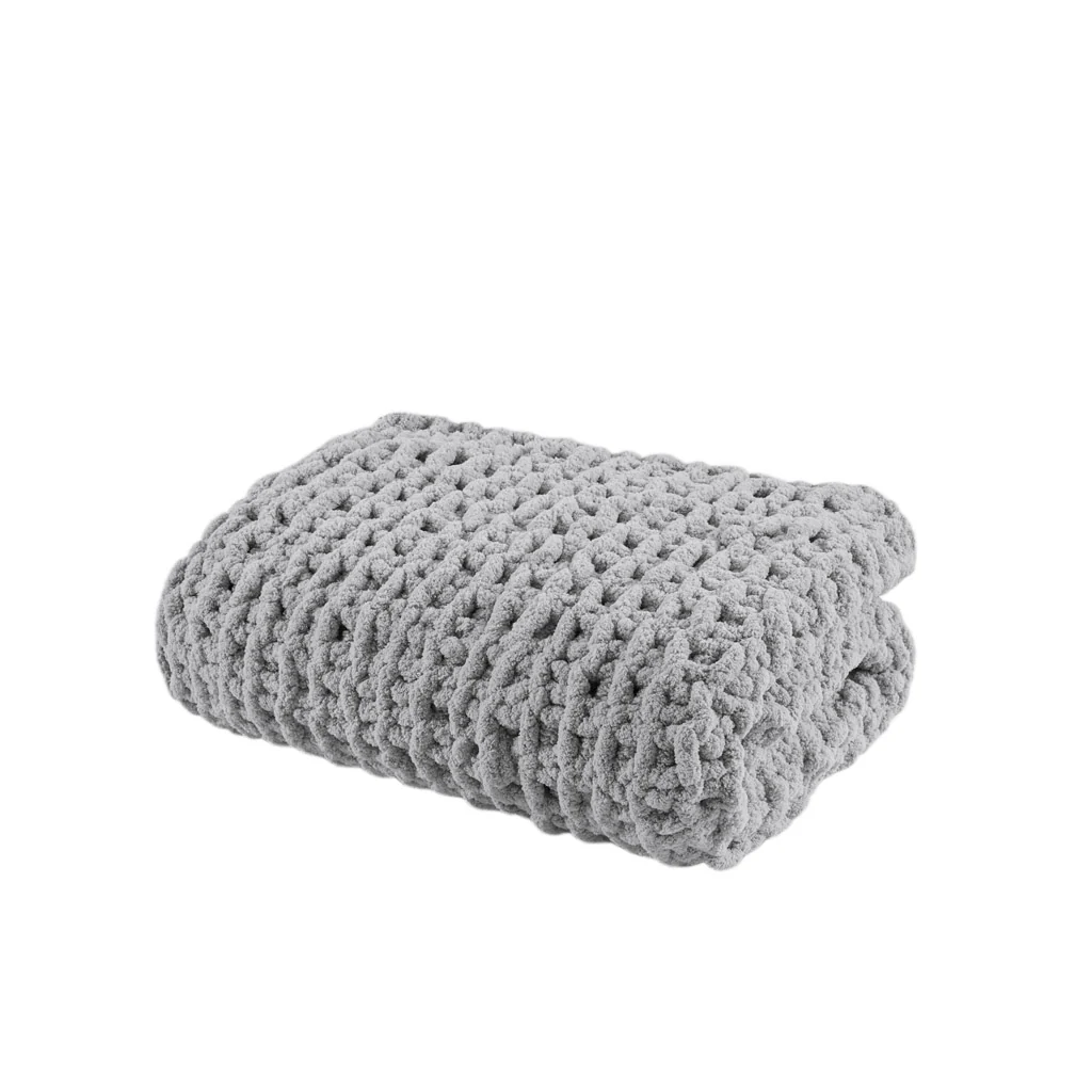 Chenille Chunky Knit Throw - Image 35