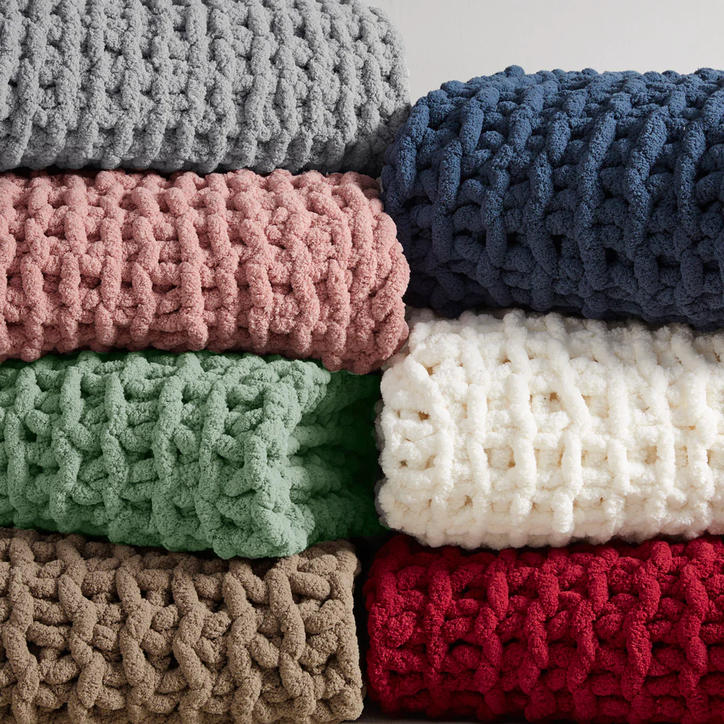 Chenille Chunky Knit Throw - Image 38