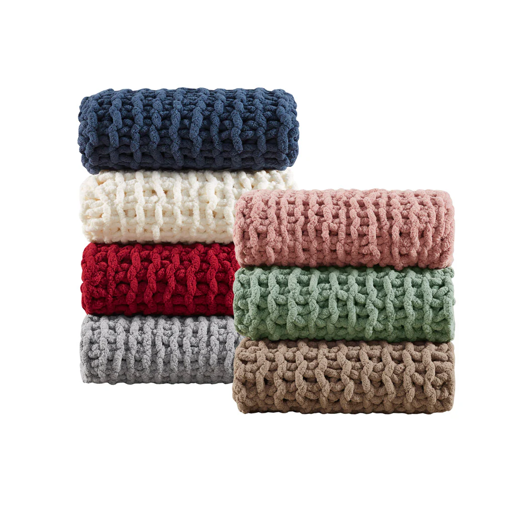 Chenille Chunky Knit Throw - Image 39