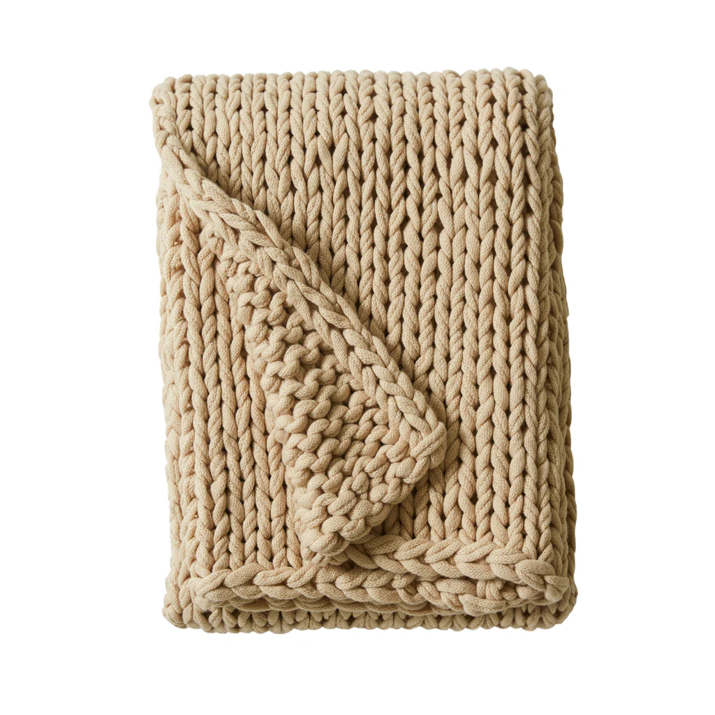 Chunky Double Knit Hand Made Throw Blanket - Image 104