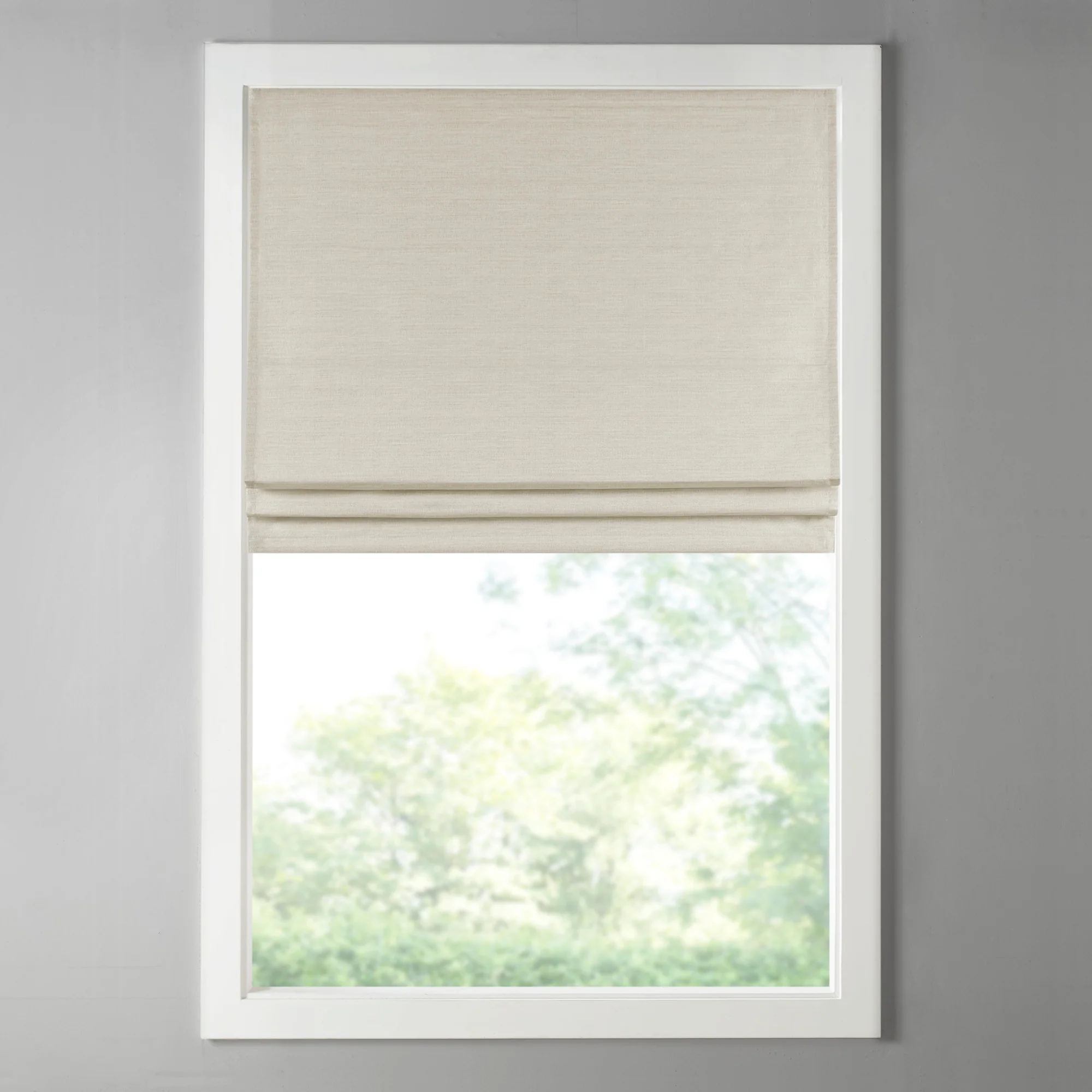 Como Printed Faux Silk Room Darkening Cordless Roman Shade - Image 44