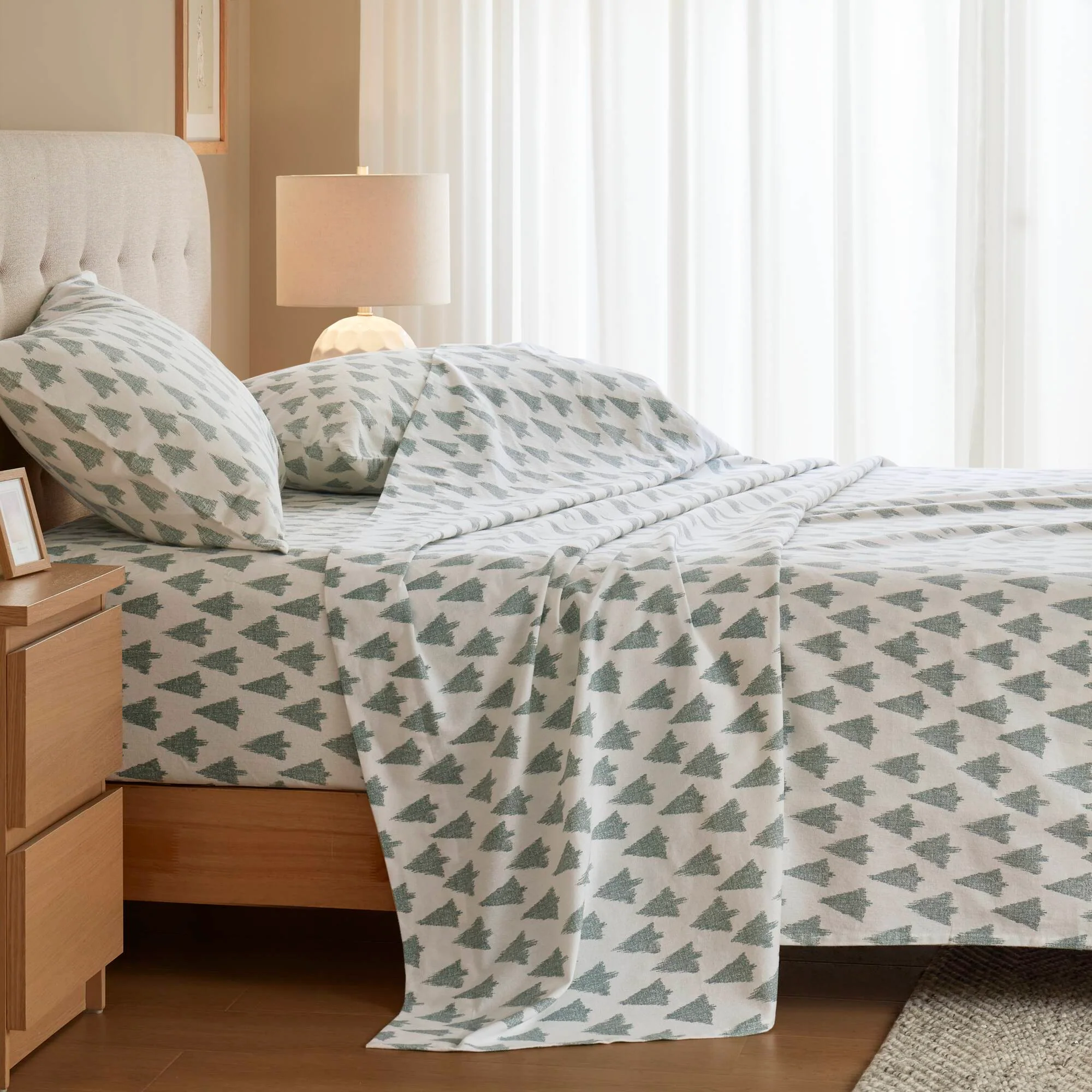 Cozy Cotton Flannel Printed Sheet Set - Image 108