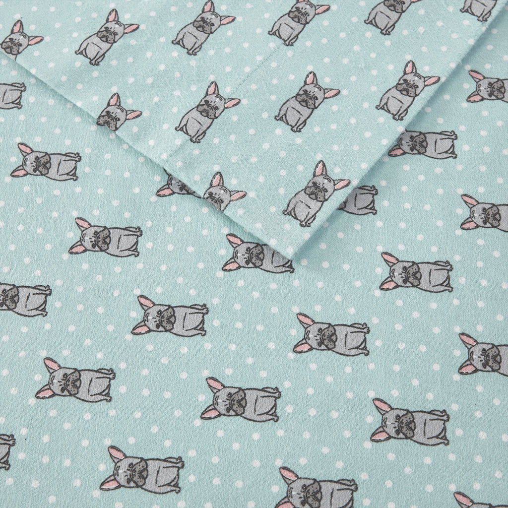 Cozy Cotton Flannel Printed Sheet Set - Image 117