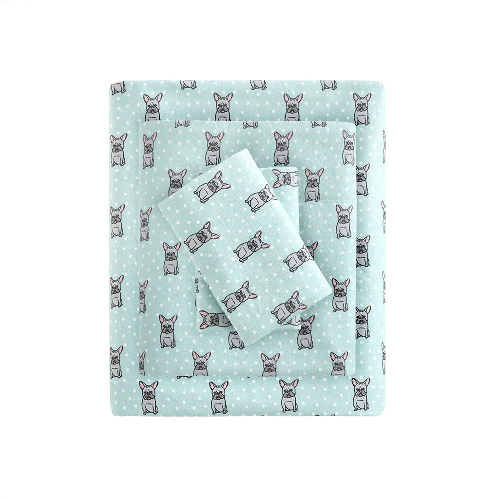 Cozy Cotton Flannel Printed Sheet Set - Image 118