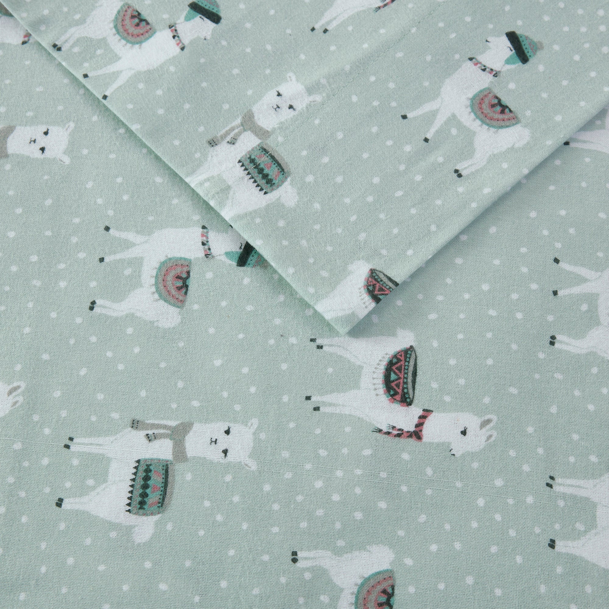 Cozy Cotton Flannel Printed Sheet Set - Image 165