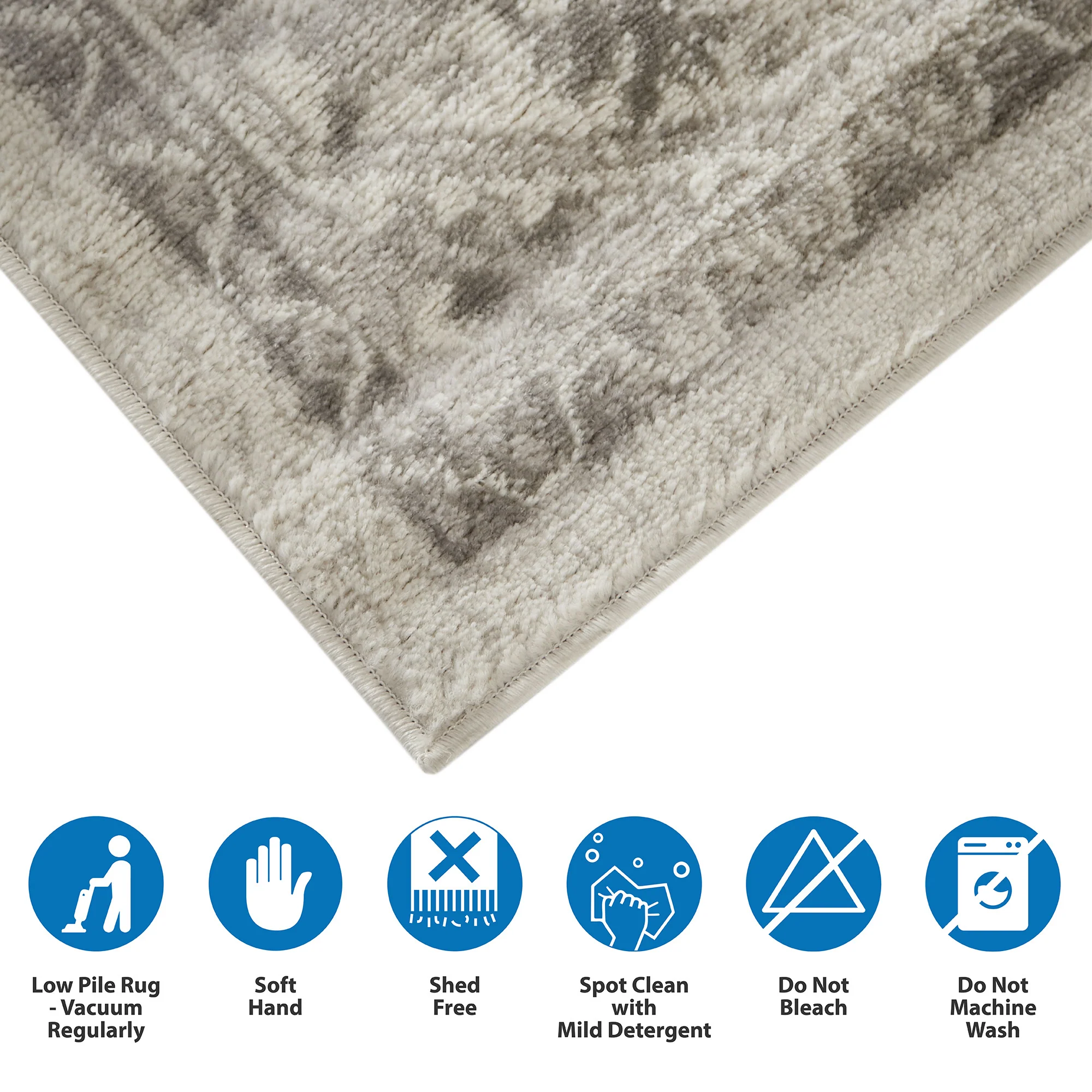 Dakota Tiled Border Area Rug - Image 8