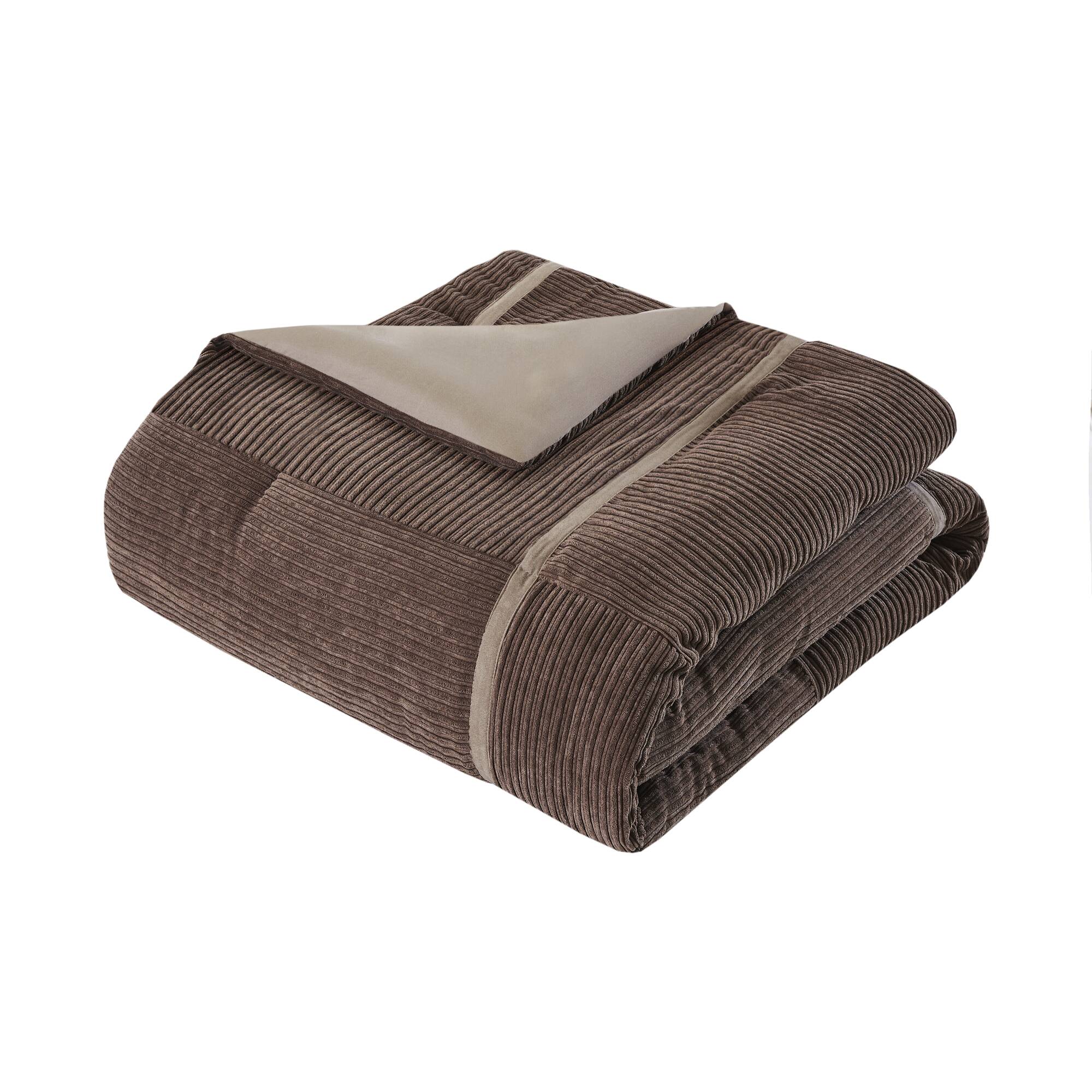 Dallas 7-Piece Micro Corduroy Comforter Set - Image 29