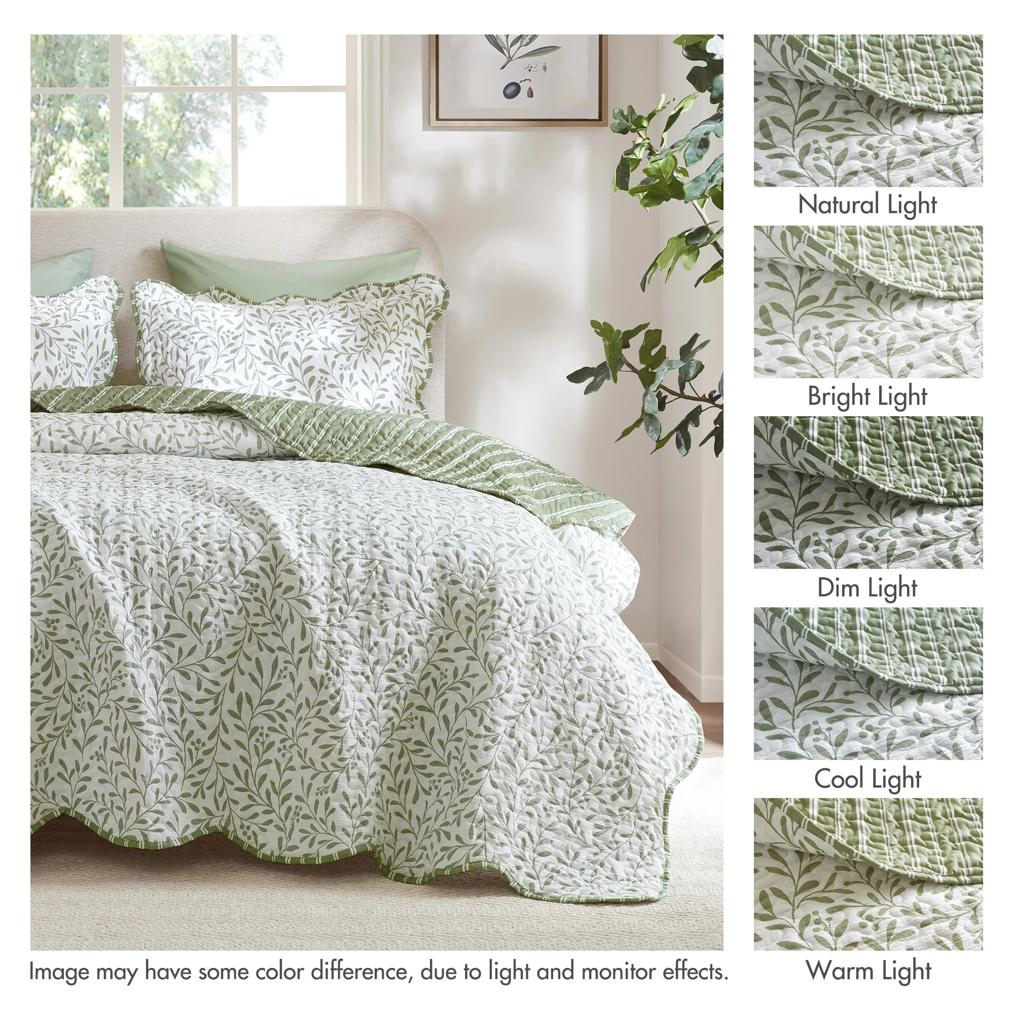 Darcy 3-Piece Print Quilt Set - Image 16