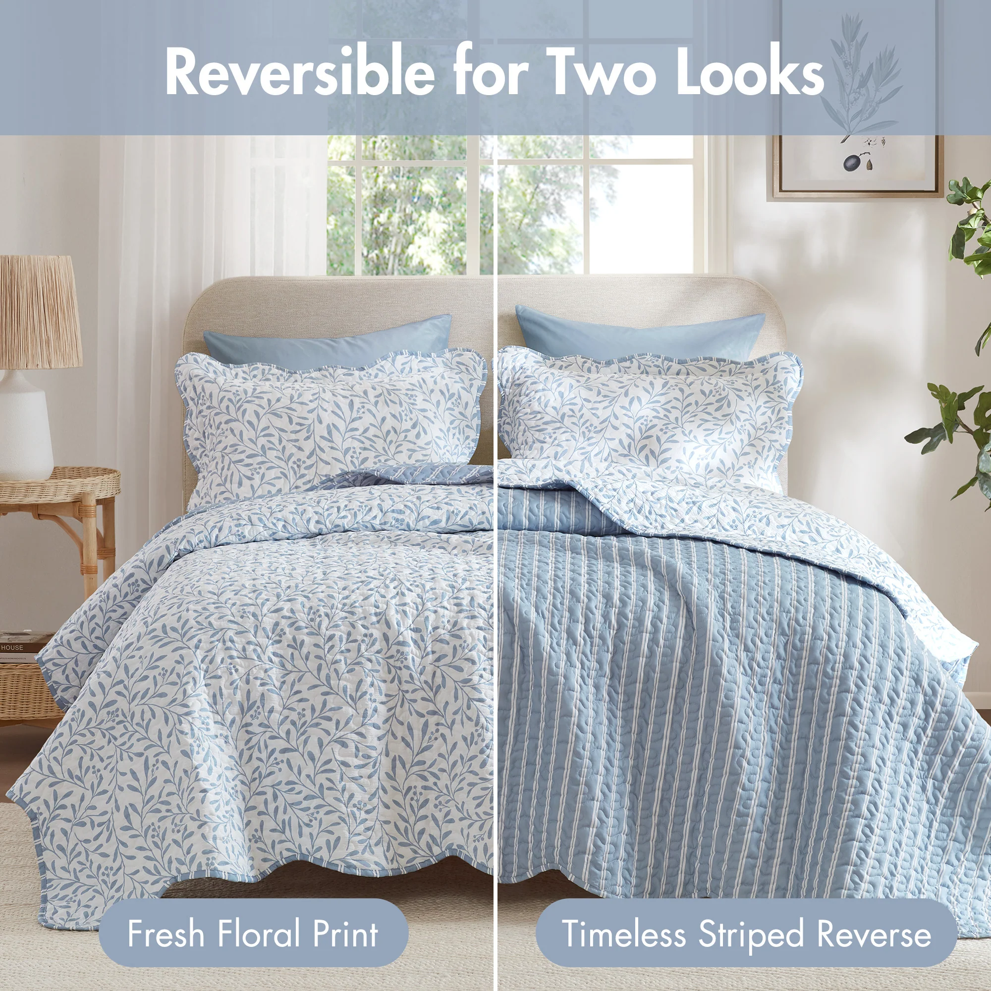 Darcy 3-Piece Print Quilt Set - Image 31