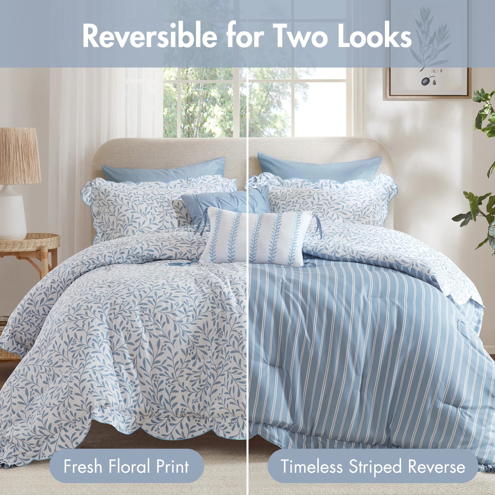Darcy 5-Piece Print Comforter Set - Image 32