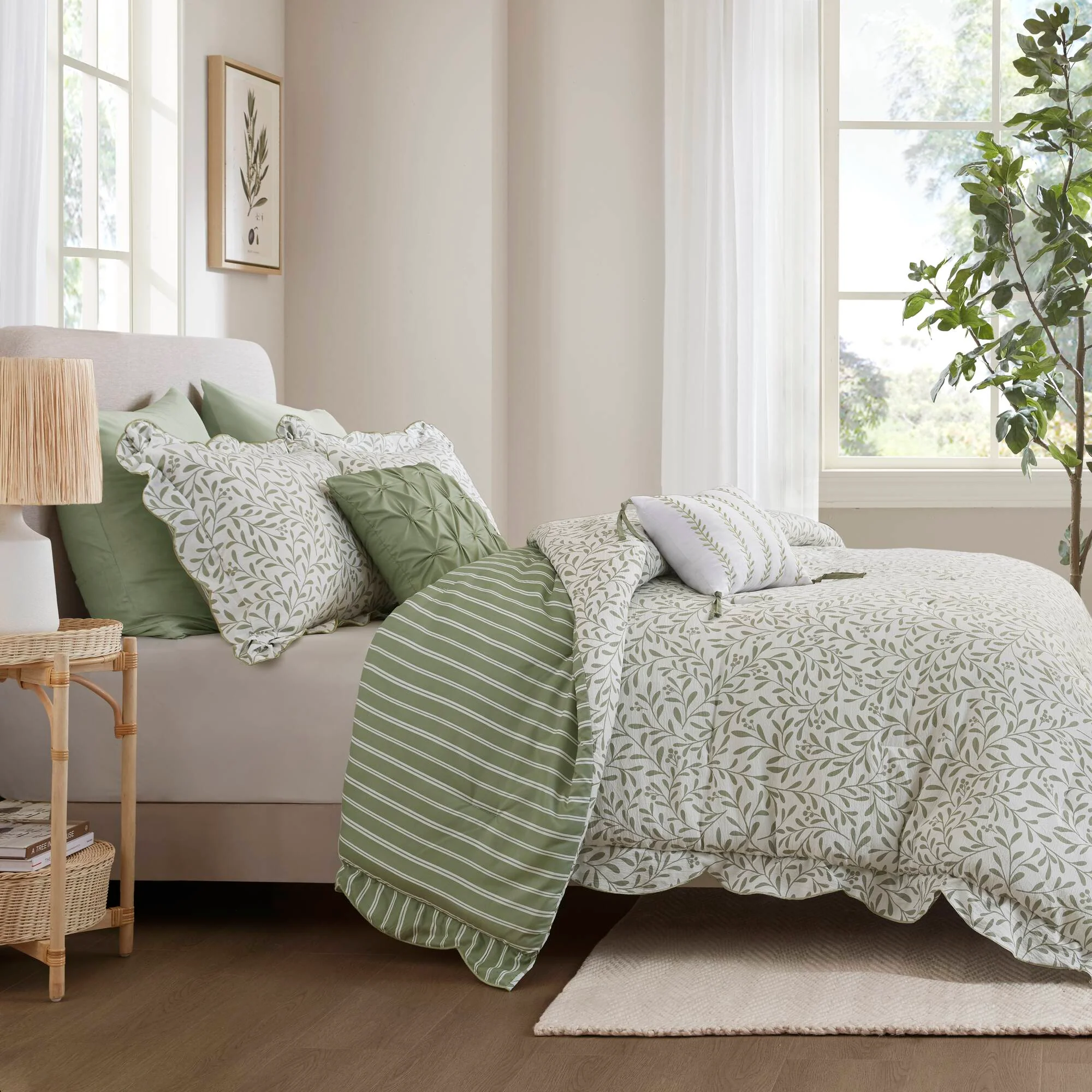 Darcy 5-Piece Print Comforter Set - Image 5