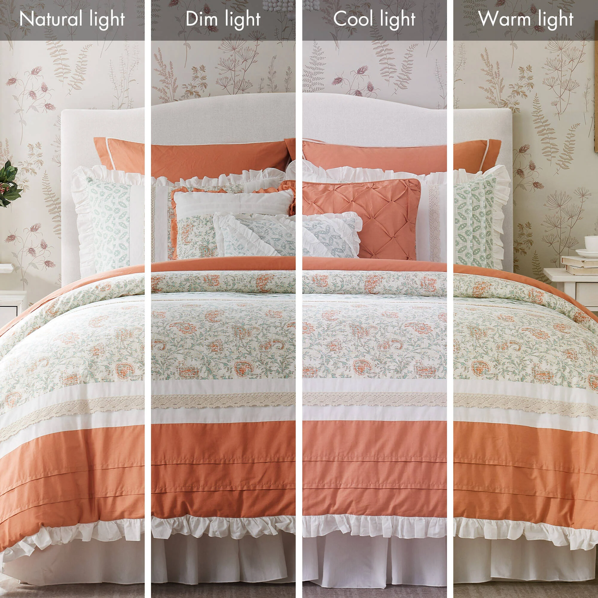 Dawn 9-Piece Cotton Percale Comforter Set - Image 34