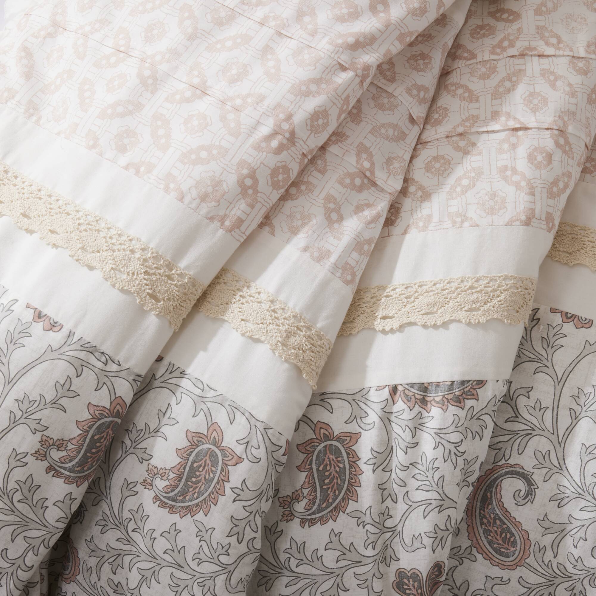 Dawn 9-Piece Cotton Percale Comforter Set - Image 76