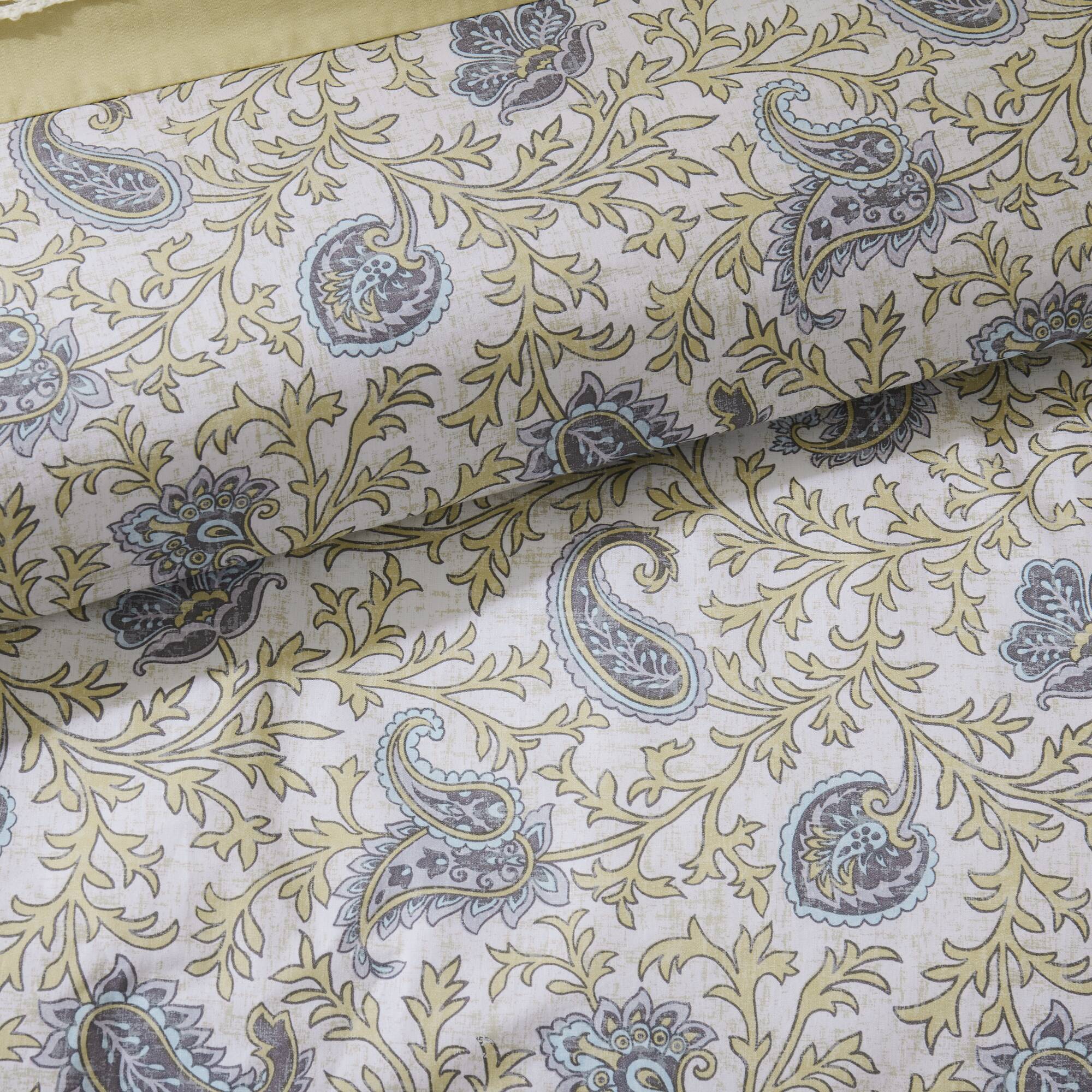 Dawn 9-Piece Cotton Percale Comforter Set - Image 80