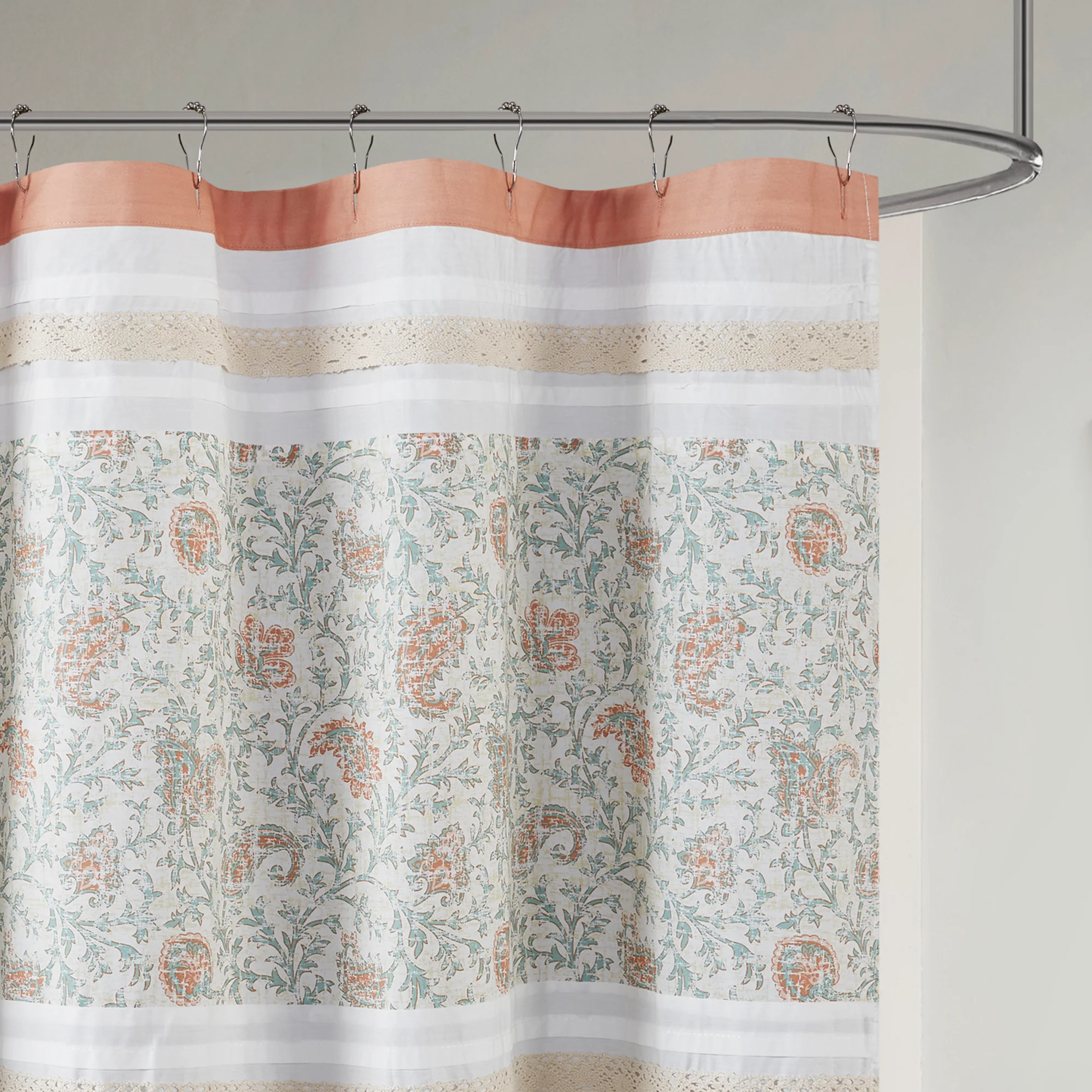Dawn Cotton Shower Curtain - Image 7