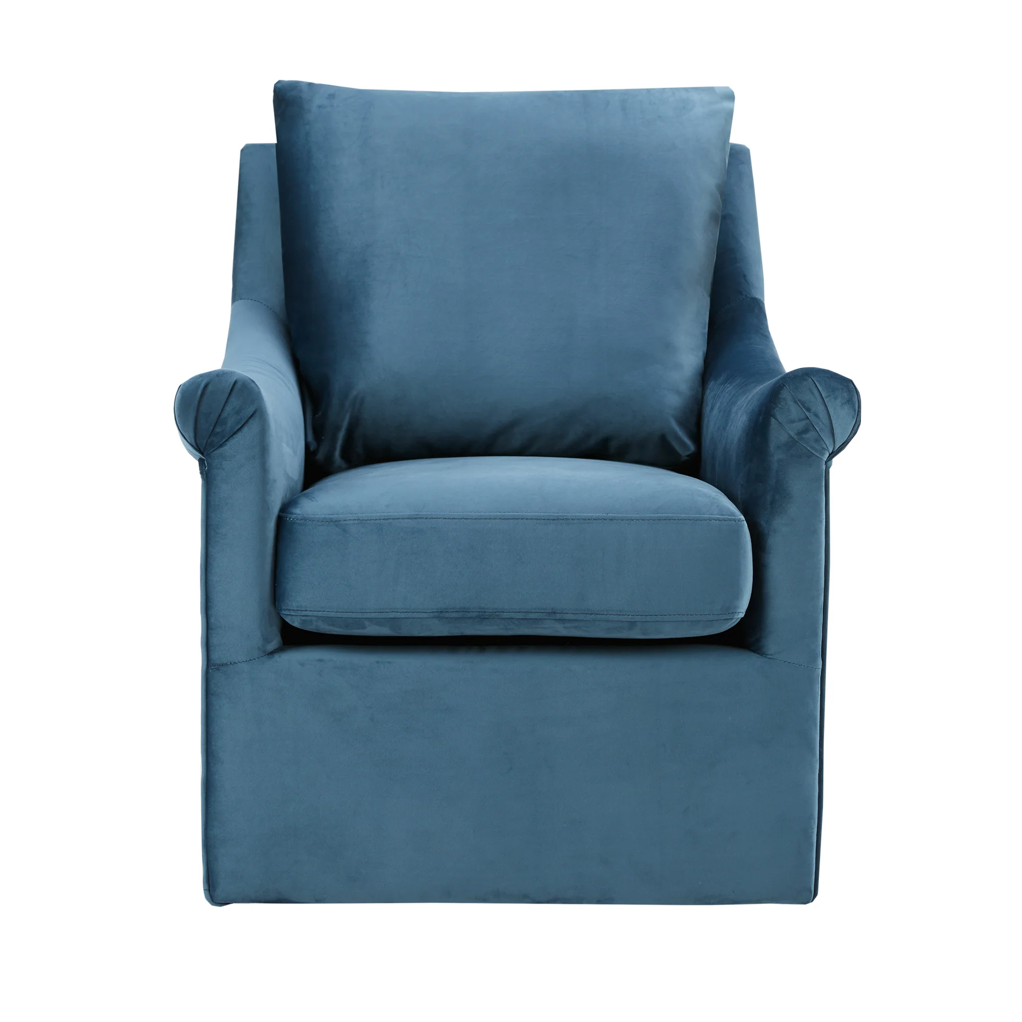 Deanna Upholstered Swivel Accent Chair - Image 3