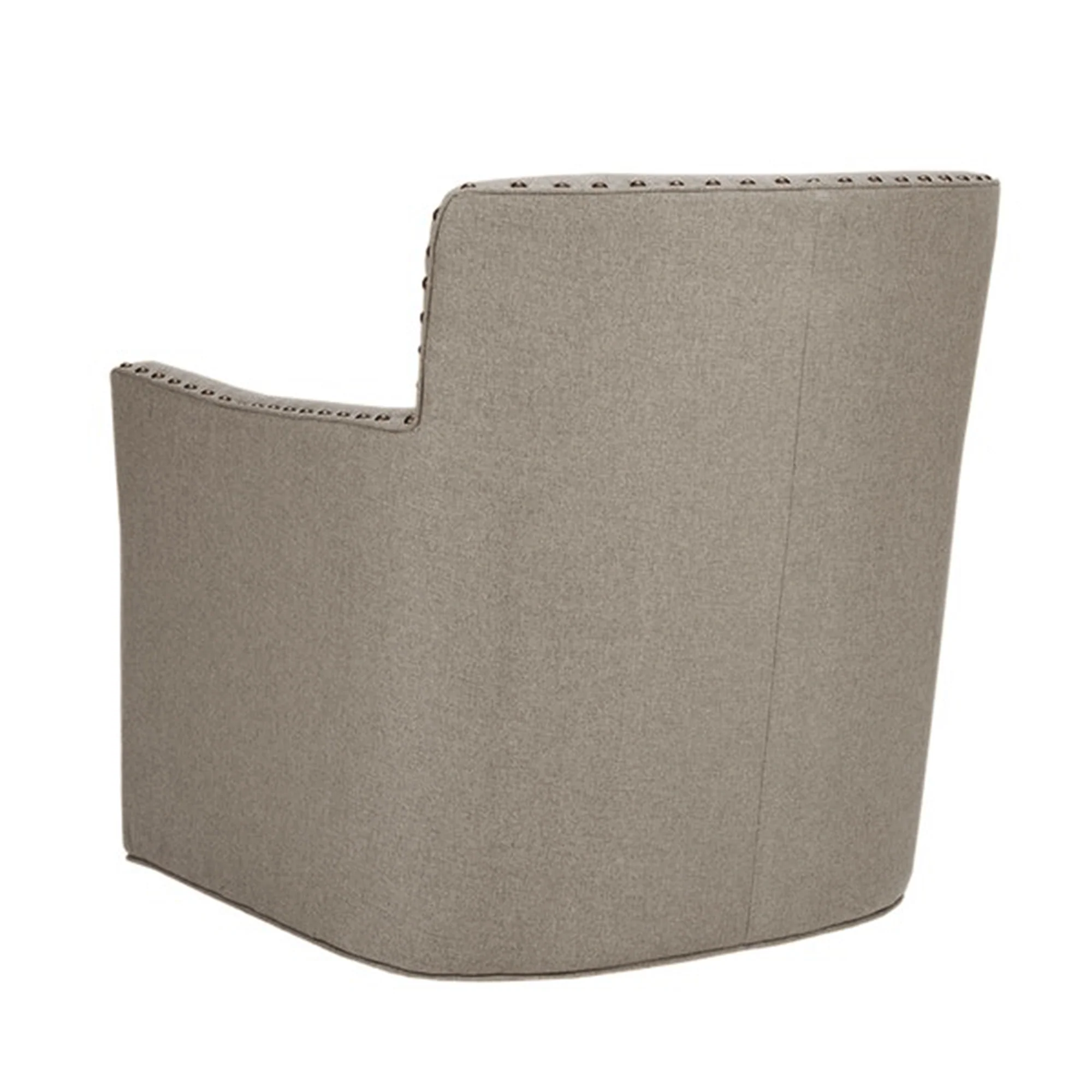 Devrim Herringbone Texture Swivel Chair - Image 5