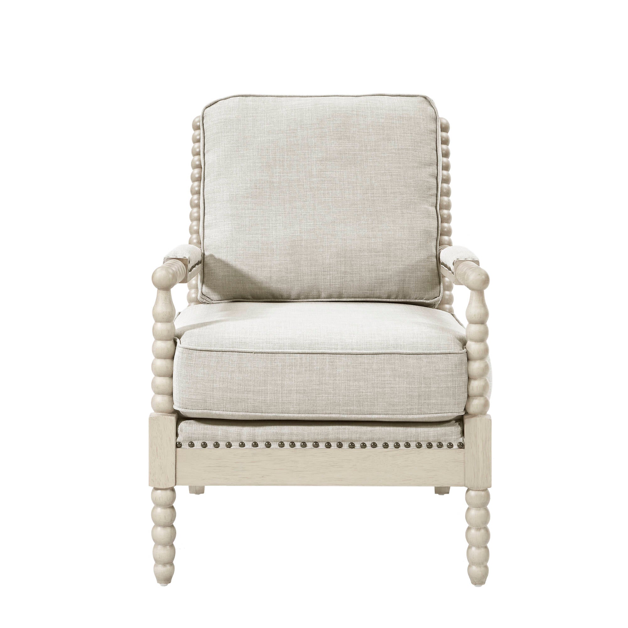 Donohue Turned Wood Frame Armchair - Image 14