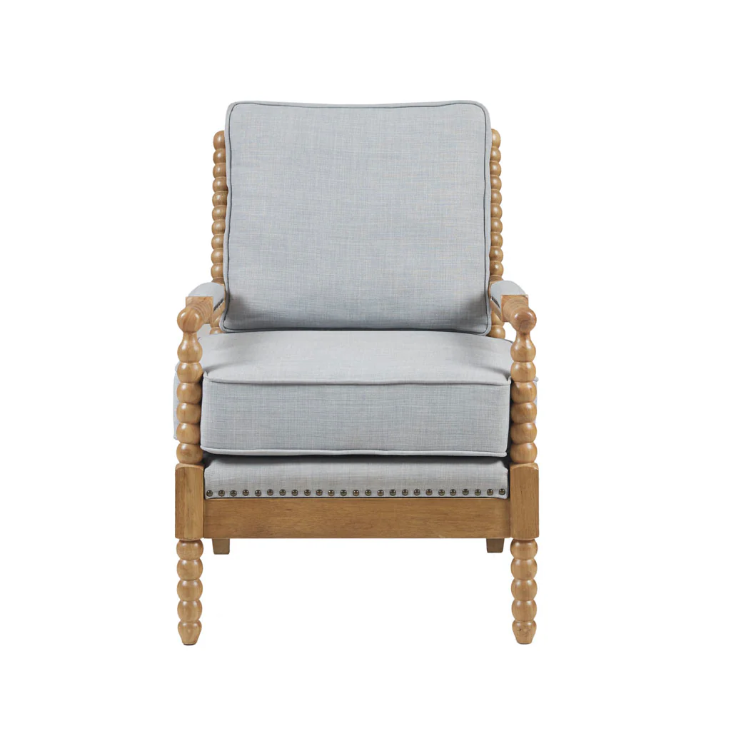 Donohue Turned Wood Frame Armchair - Image 18