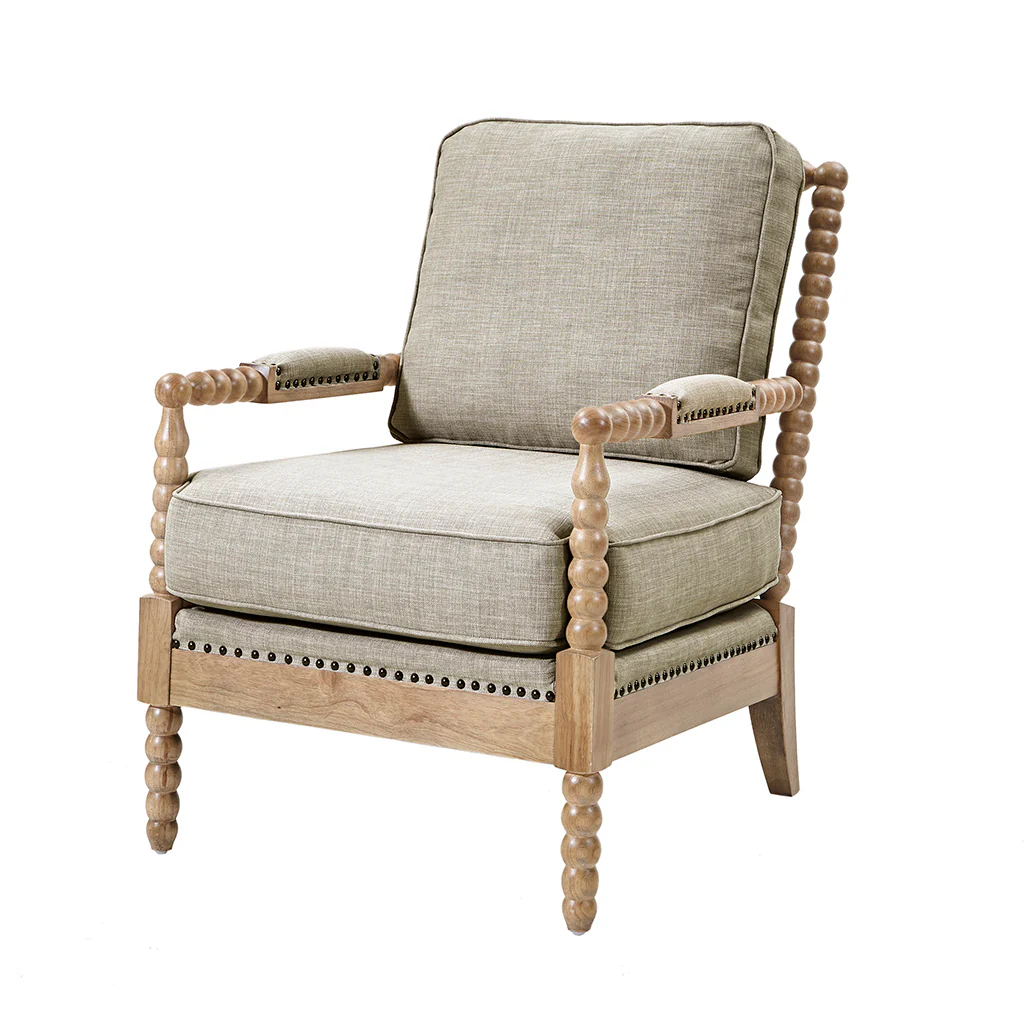 Donohue Turned Wood Frame Armchair - Image 32
