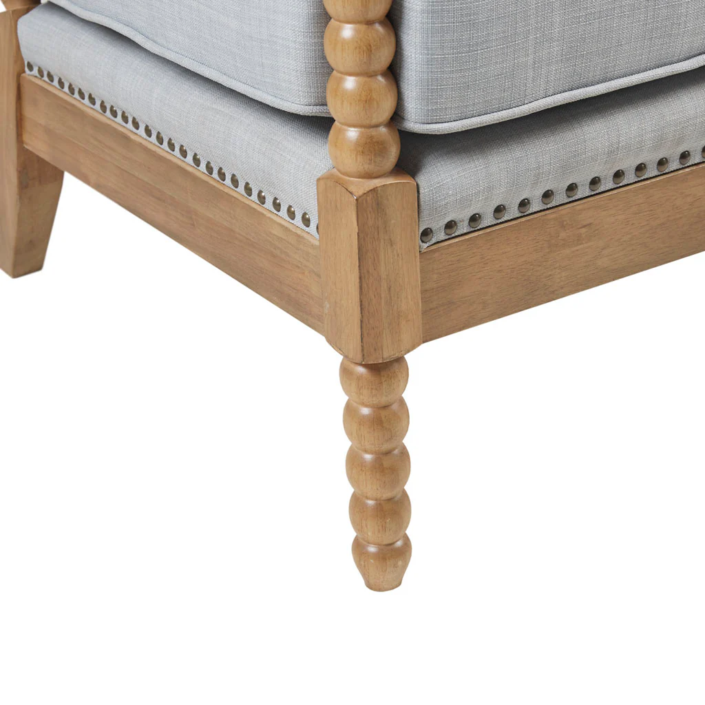 Donohue Turned Wood Frame Armchair - Image 40