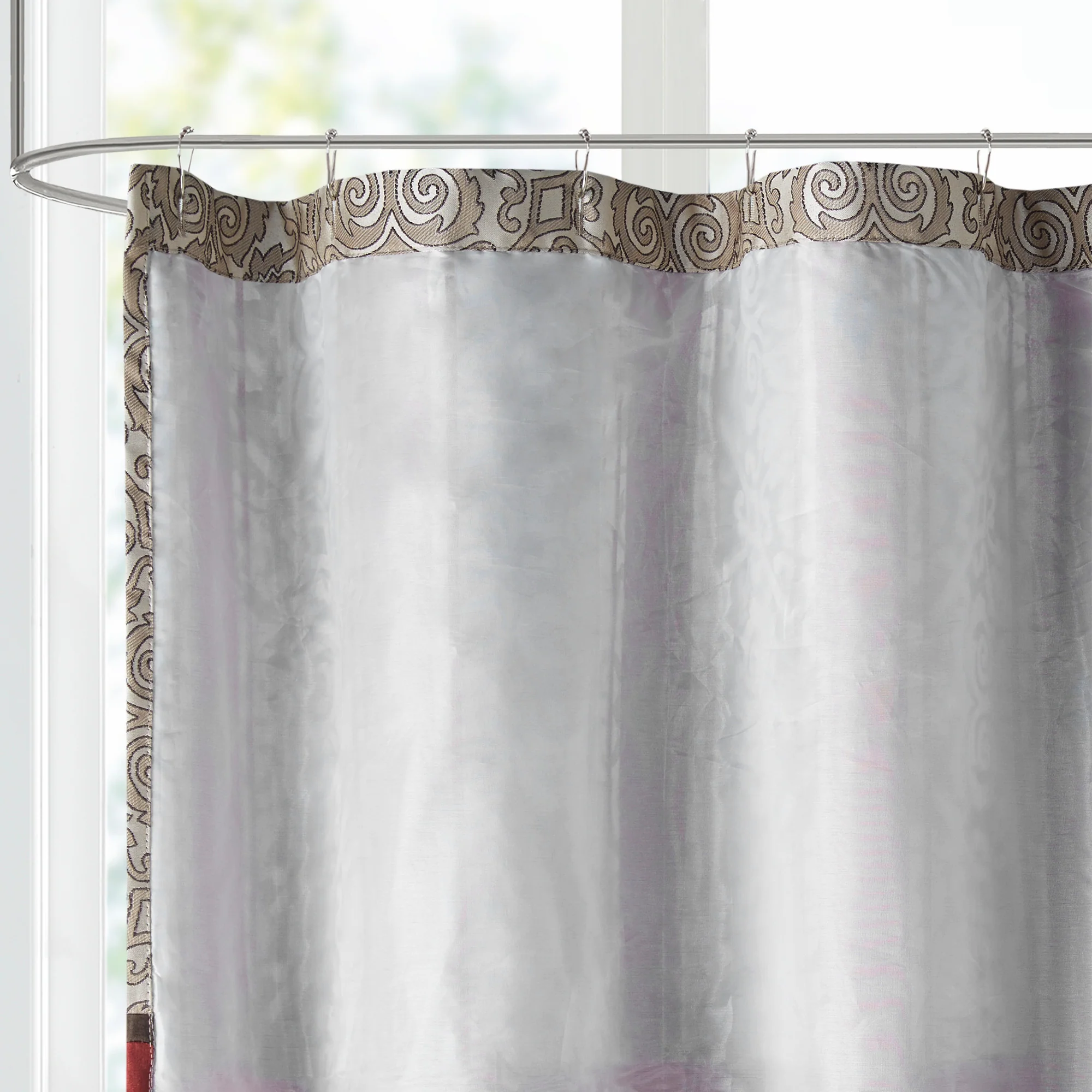 Donovan Embroidered Shower Curtain - Image 10