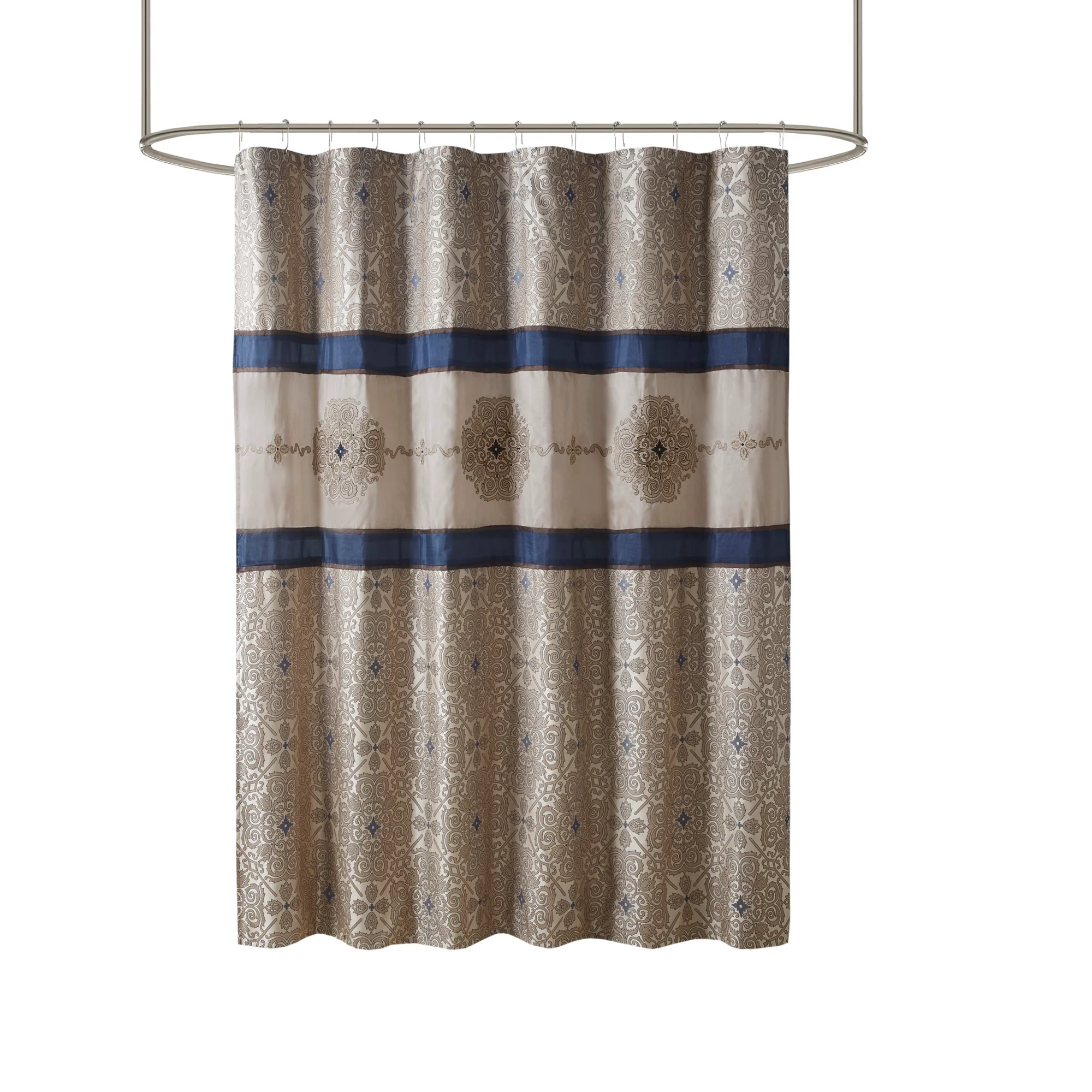 Donovan Embroidered Shower Curtain - Image 11