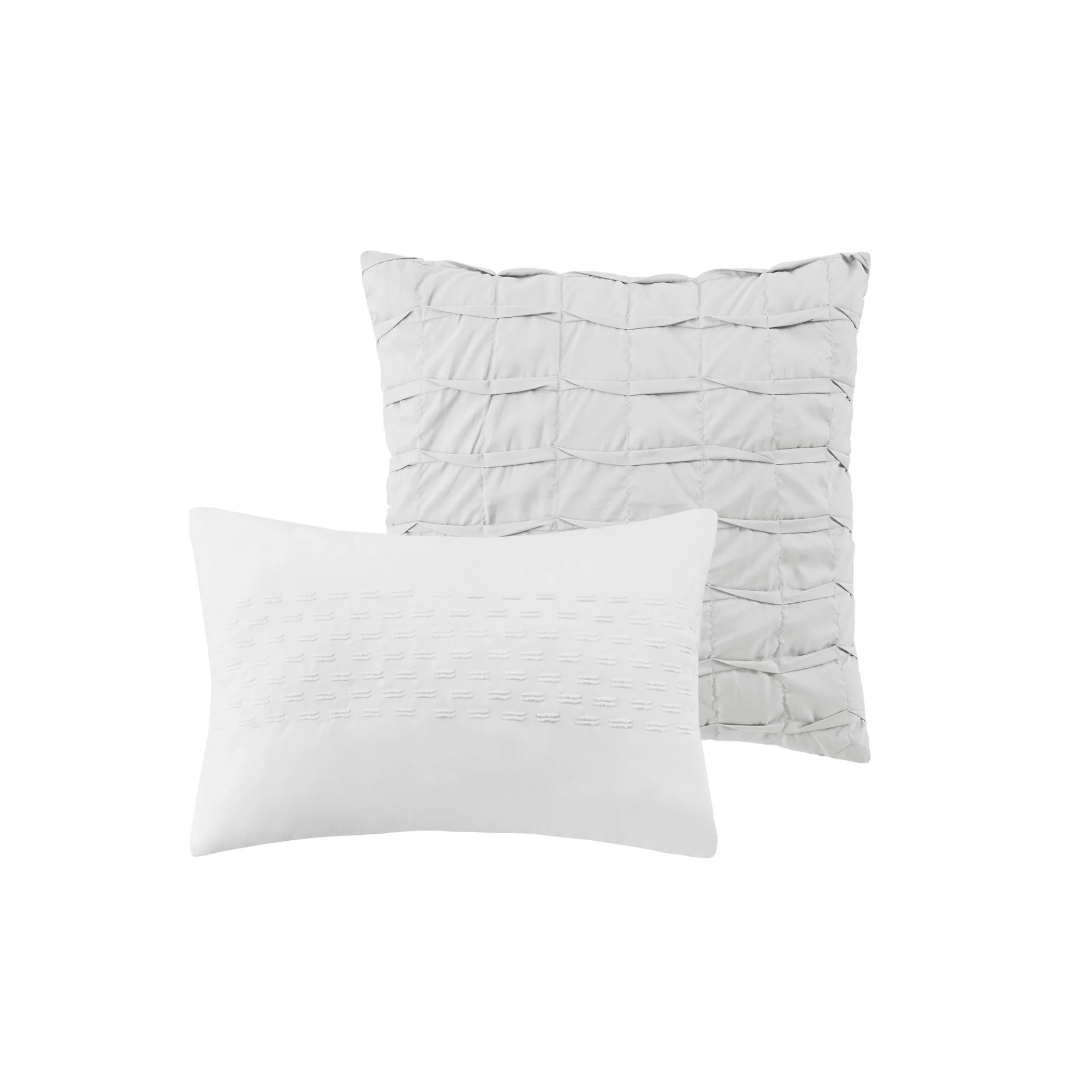 Drew 5-Piece Clipped Jacquard Comforter Set with Throw Pillows - Image 12