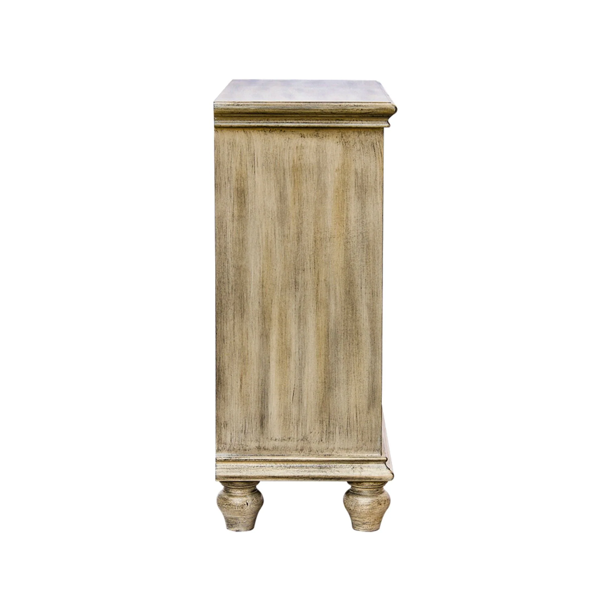 Driscoll 2-door carved wood storage cabinet - Image 14