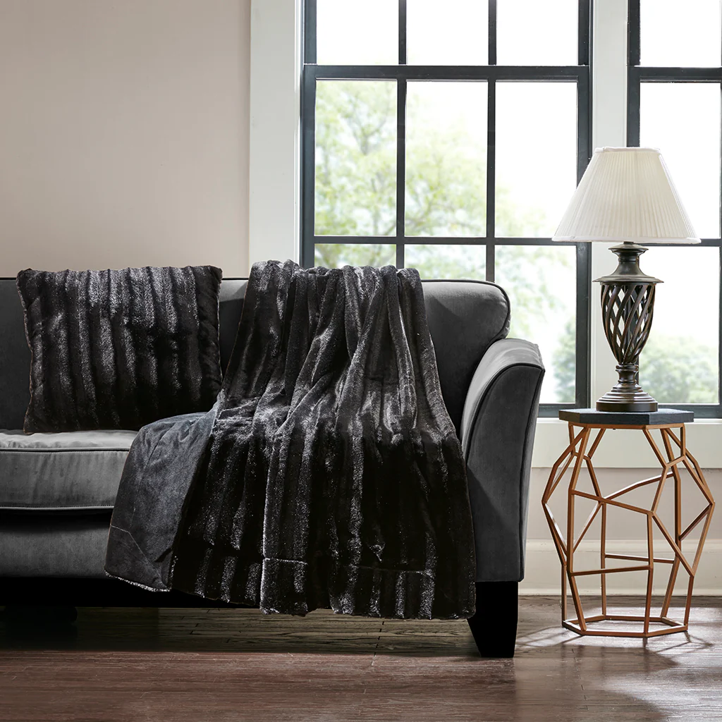 Duke Faux Fur Square Pillow - Image 11