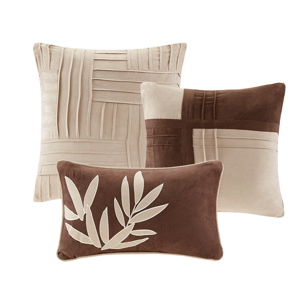 Dune 7-Piece Faux Suede Comforter Set - Image 15