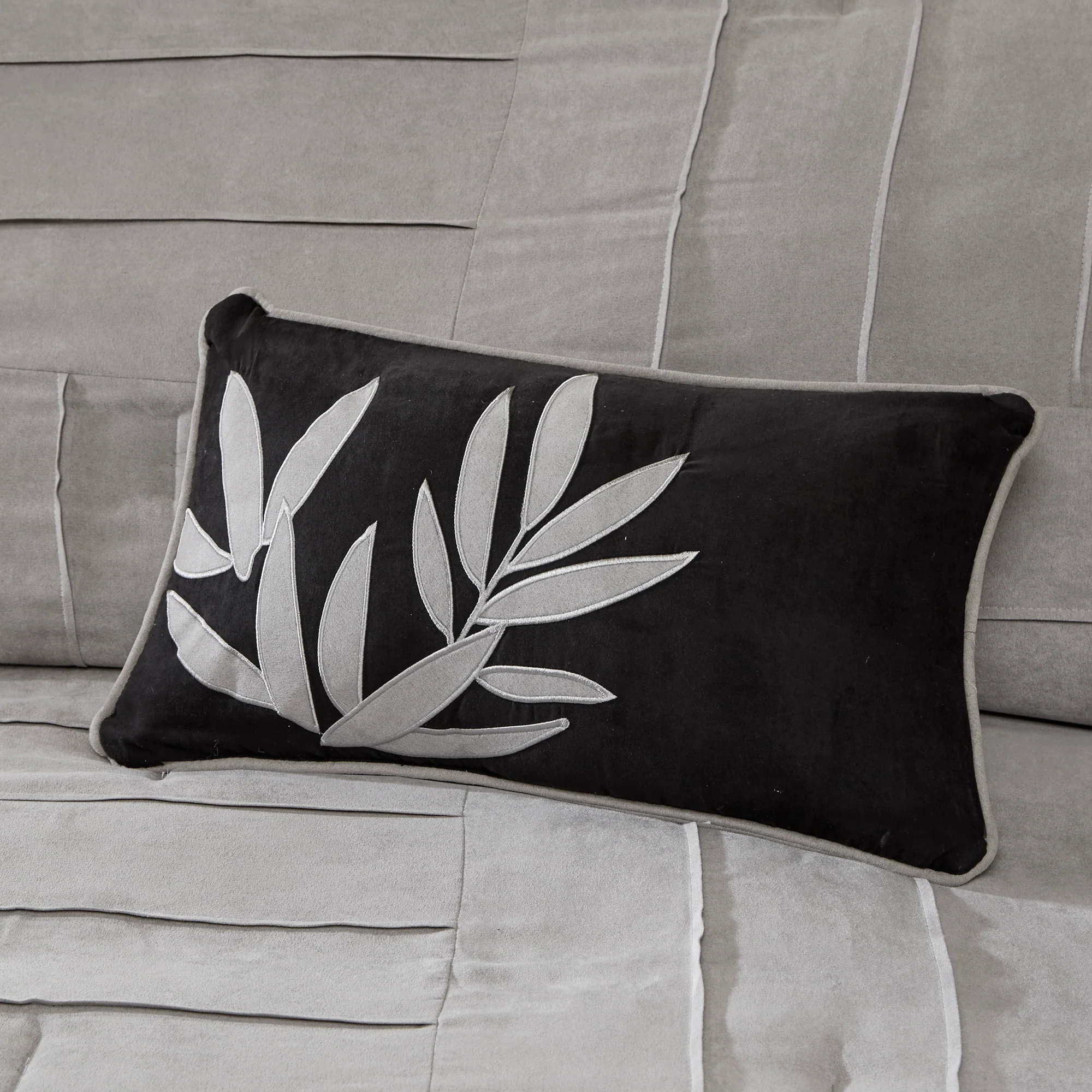 Dune 7-Piece Faux Suede Comforter Set - Image 5