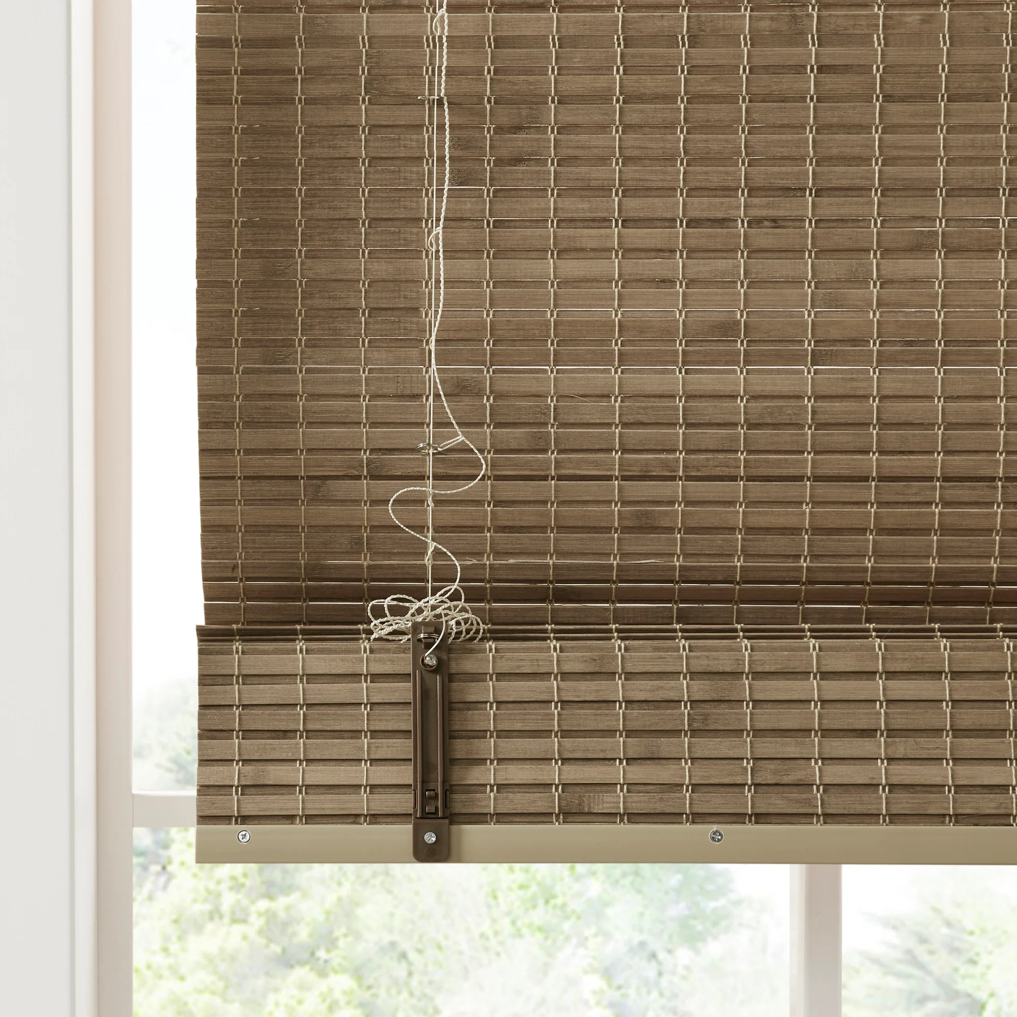 Eastfield Bamboo Light Filtering Roman Shade 64"L - Image 14