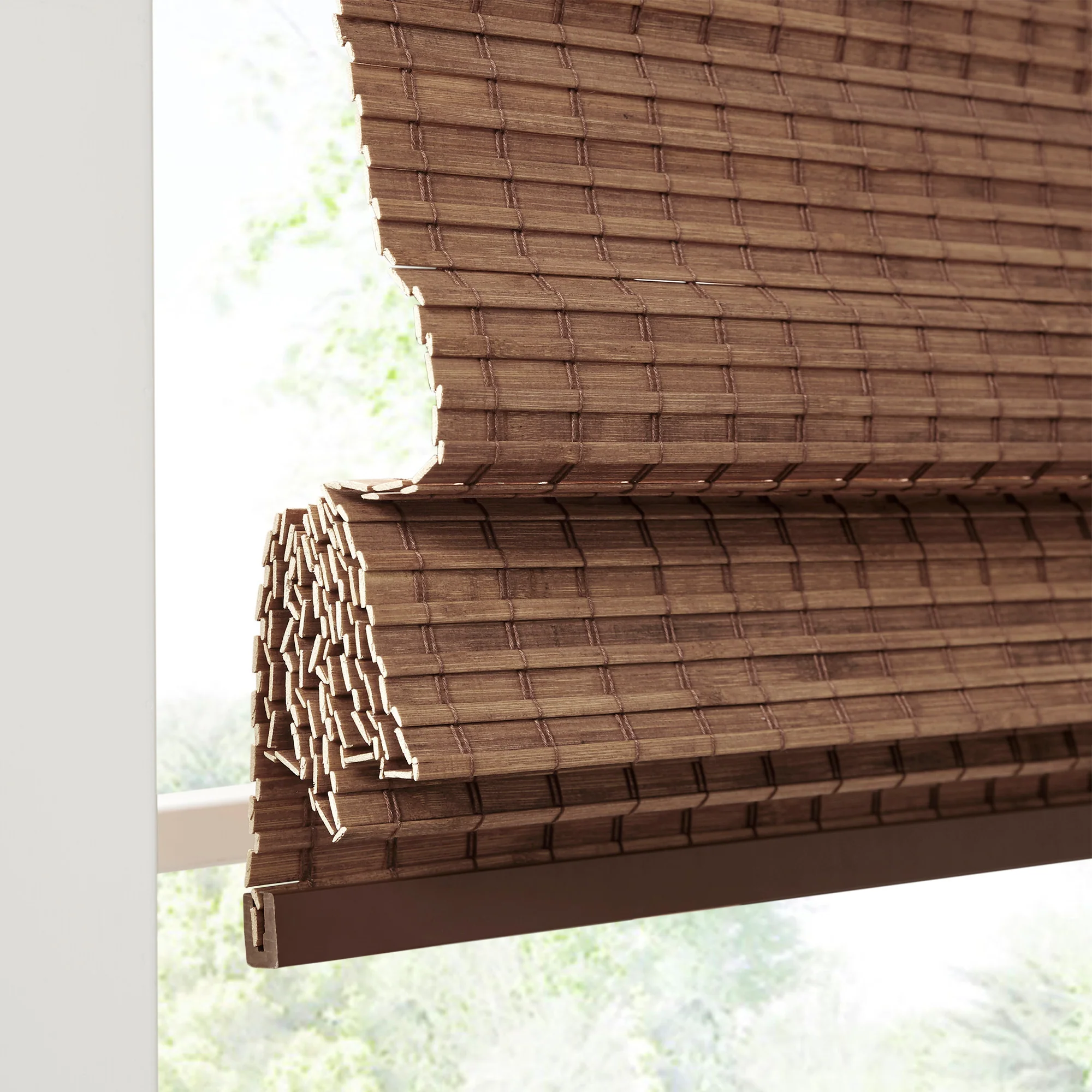 Eastfield Bamboo Light Filtering Roman Shade 64"L - Image 24