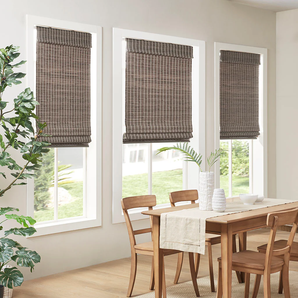Eastfield Bamboo Light Filtering Roman Shade 64"L - Image 38