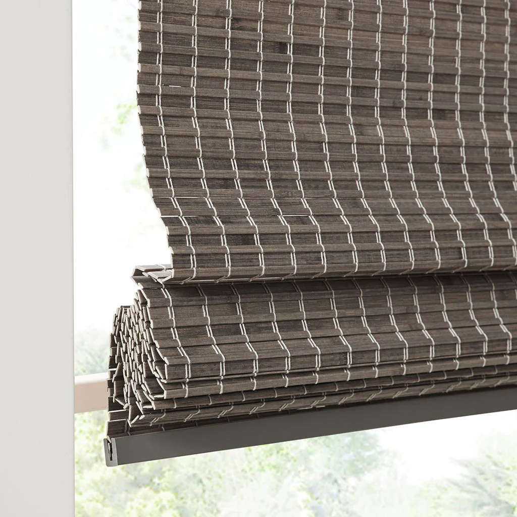 Eastfield Bamboo Light Filtering Roman Shade 64"L - Image 43