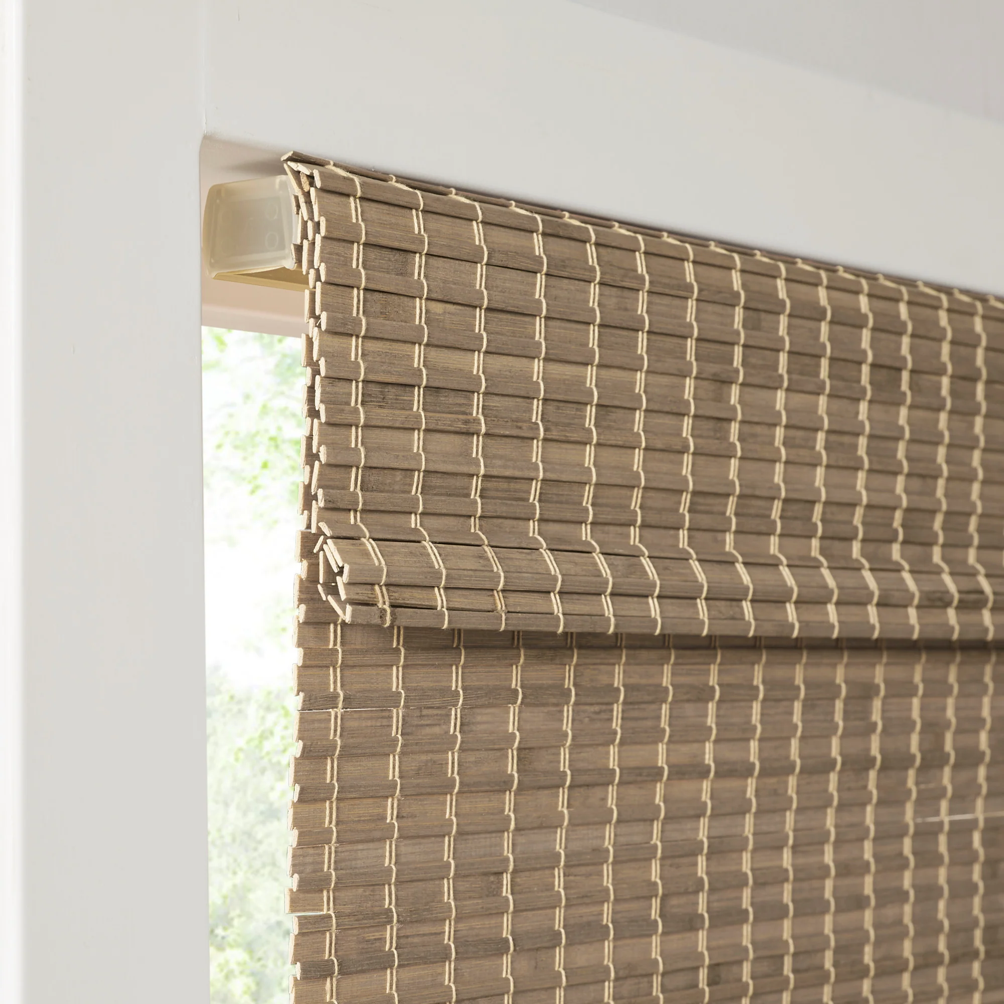 Eastfield Bamboo Light Filtering Roman Shade 64"L - Image 5