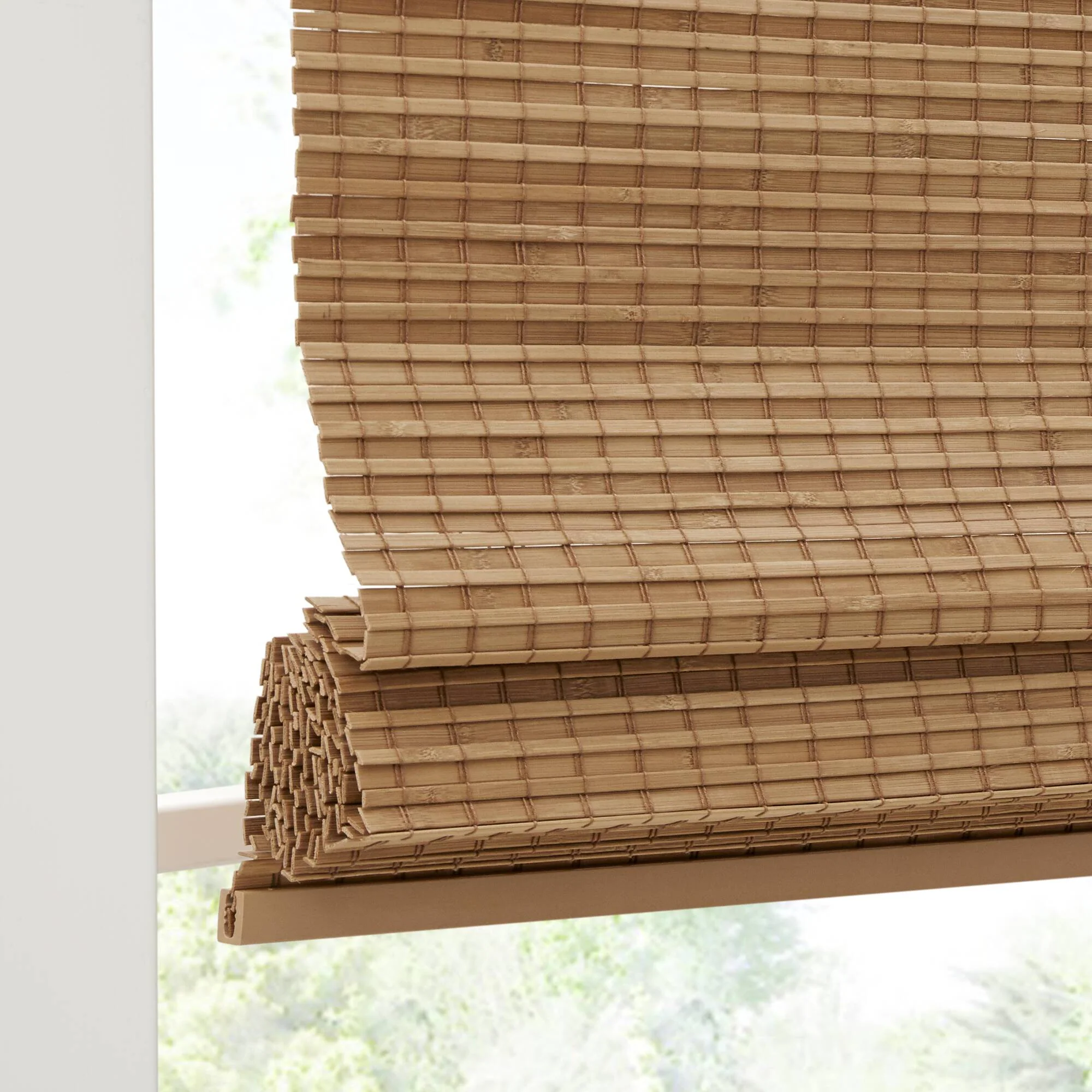 Eastfield Bamboo Light Filtering Roman Shade 64"L - Image 61